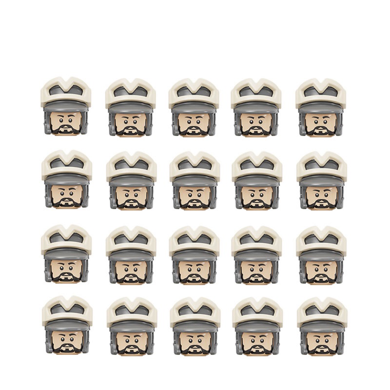 (Soldiers H) Soldiers Building Blocks Star War Brick Figure Figurines Mini Assembly Toys Birthday Christmas Gifts