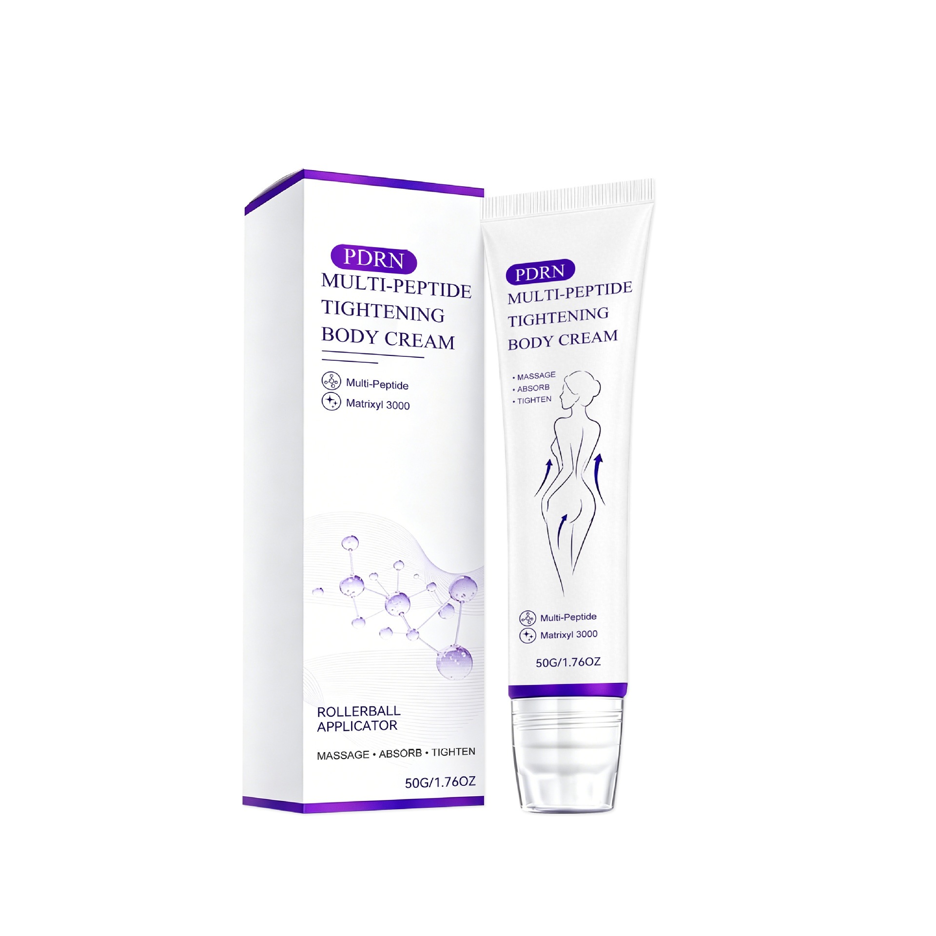 Body Roller Cream For Deep Moisturizing Nourishing And Skin Softening Daily Massage Care Treatment