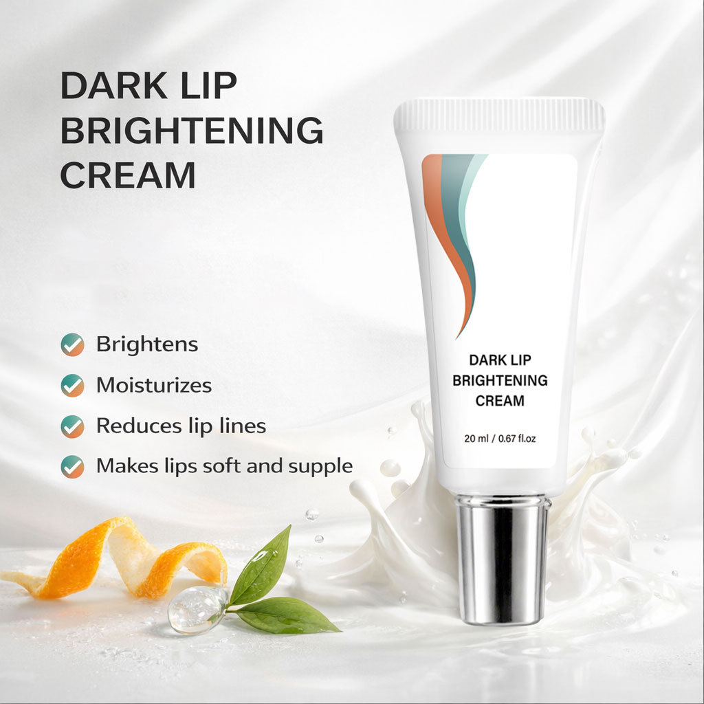 Dark Lip Brightening Cream For Night And Day Care Reducing Pigmentation Evening Lip Tone Daily Moisturizing Treatment