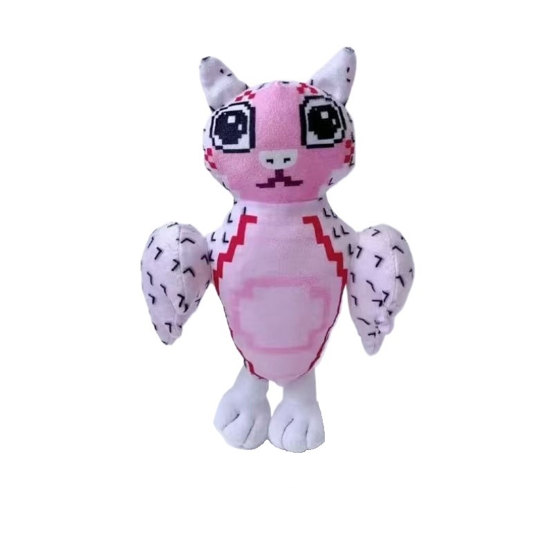 (D) Steal A Brainrot Sammy Jandel Strawberry Elephant Plush Doll Anime Peripherals Toy Halloween Christmas Gift