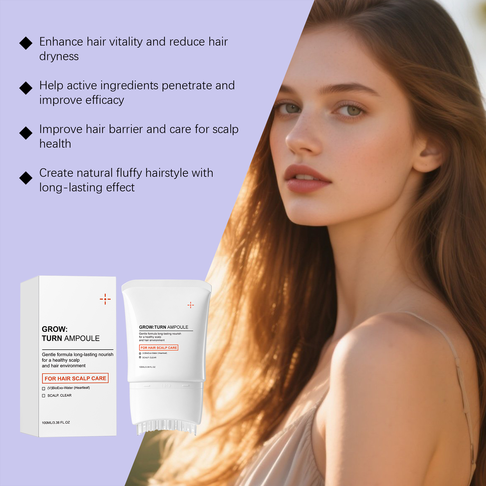 Hair Care Essence Nourish Comfort Hair Tip Moisturize Protect Dry Hair Light Fluffy Smooth Treatment For All Hair Types