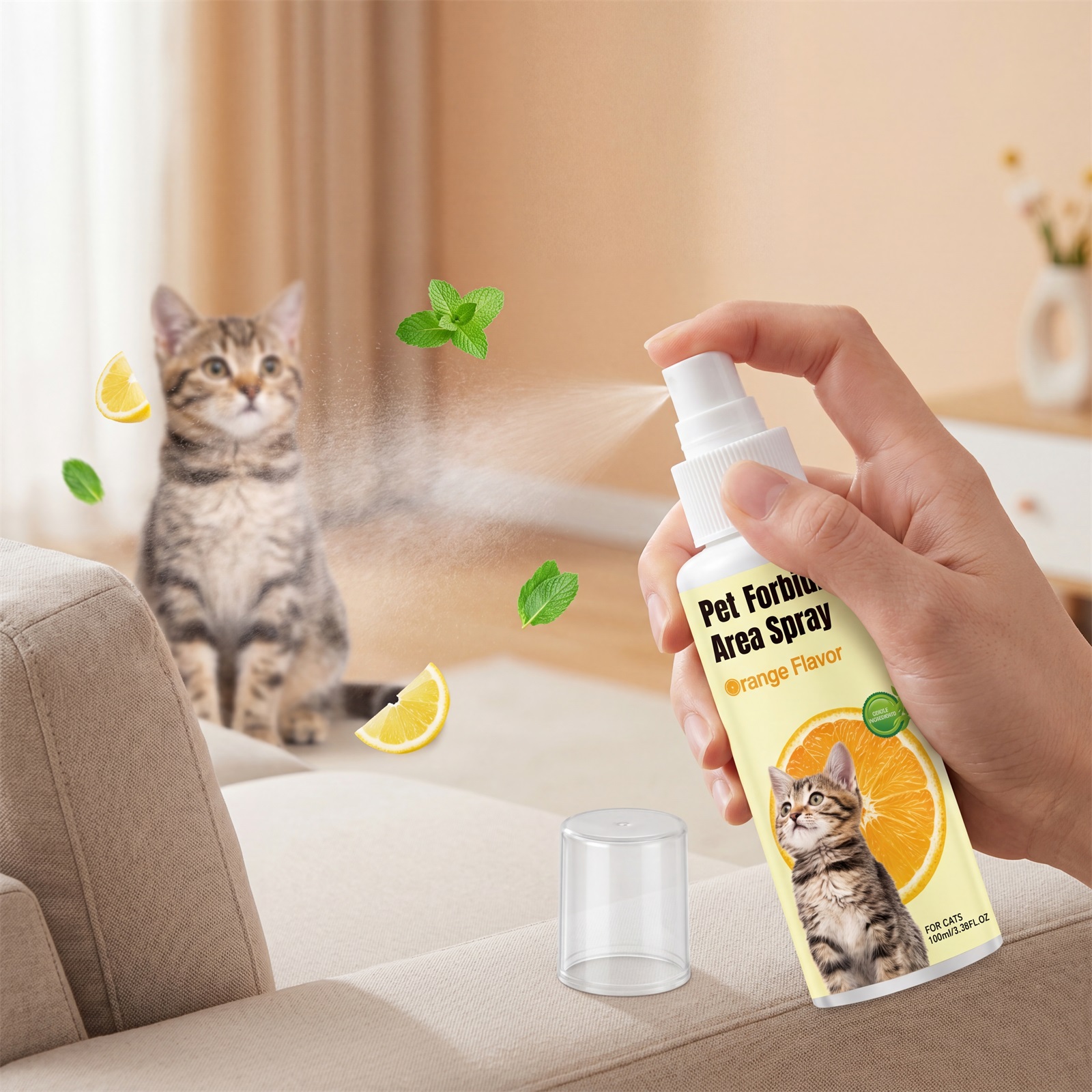 Pet Boundary Spray Portable Training Special Household Stop Cats Pee On Bed Scratch All Kinds Furniture