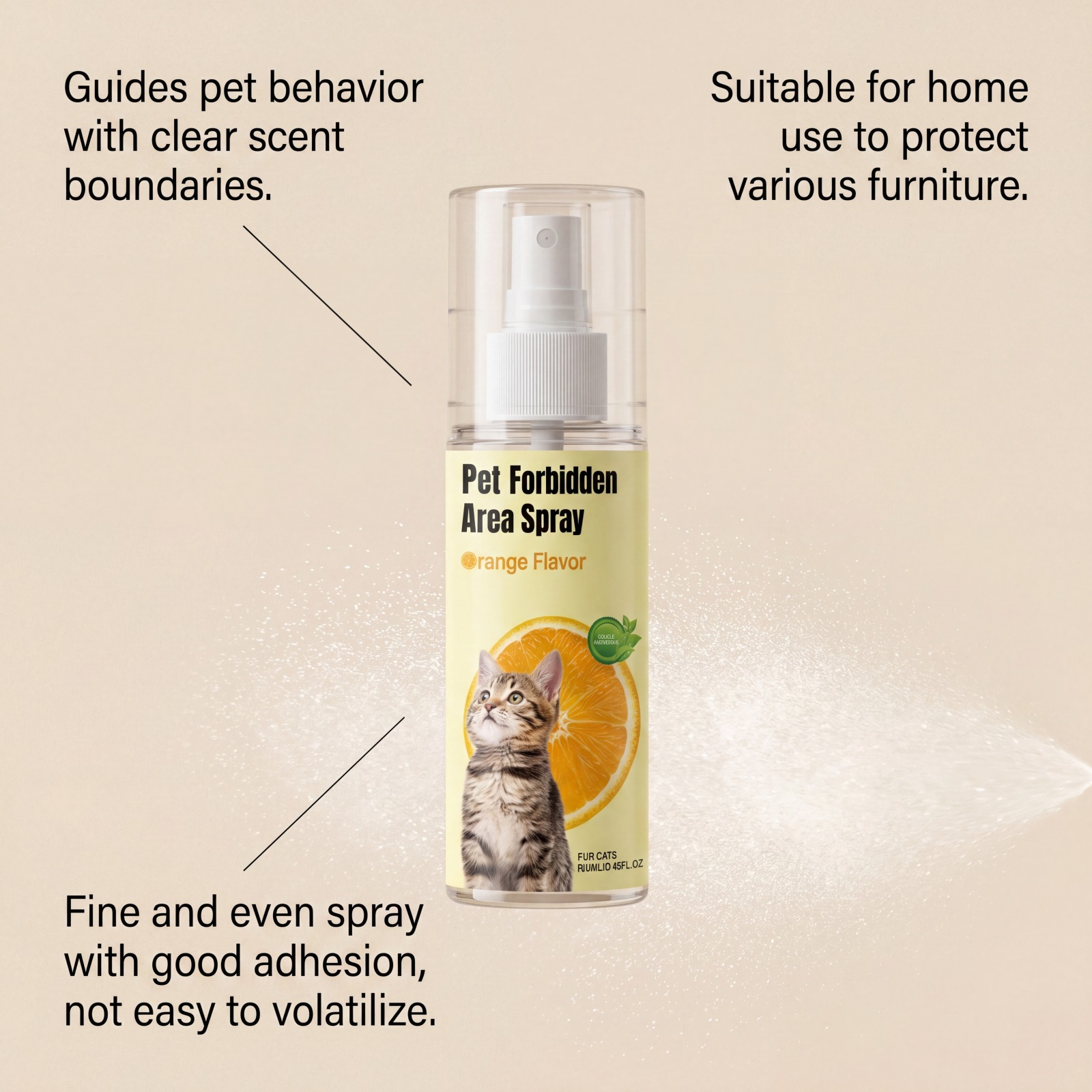 Pet Boundary Spray Portable Training Special Household Stop Cats Pee On Bed Scratch All Kinds Furniture