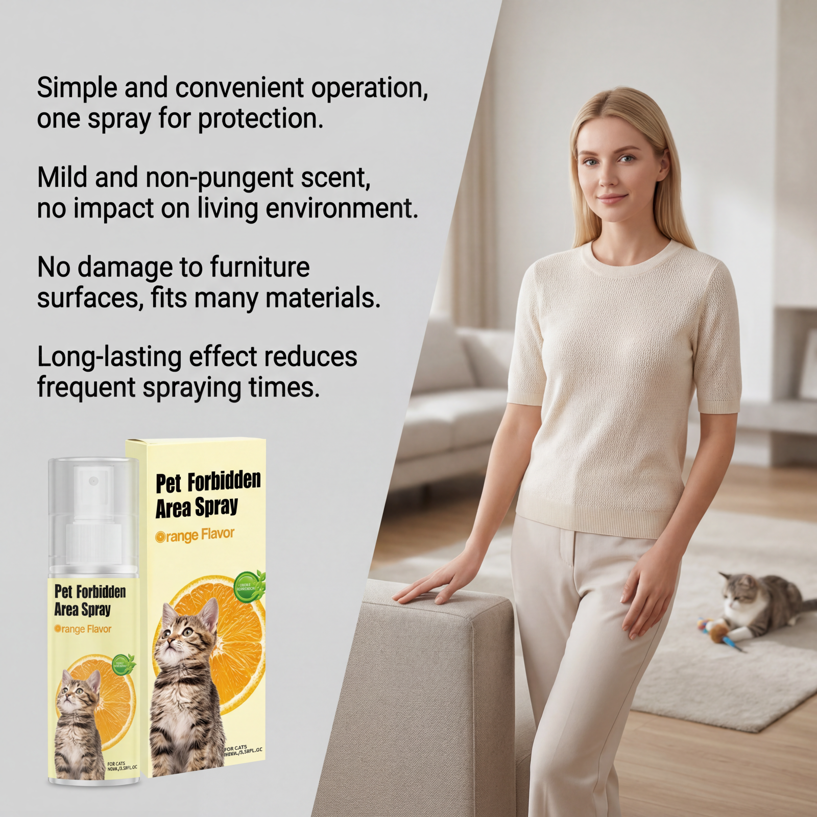 Pet Boundary Spray Portable Training Special Household Stop Cats Pee On Bed Scratch All Kinds Furniture