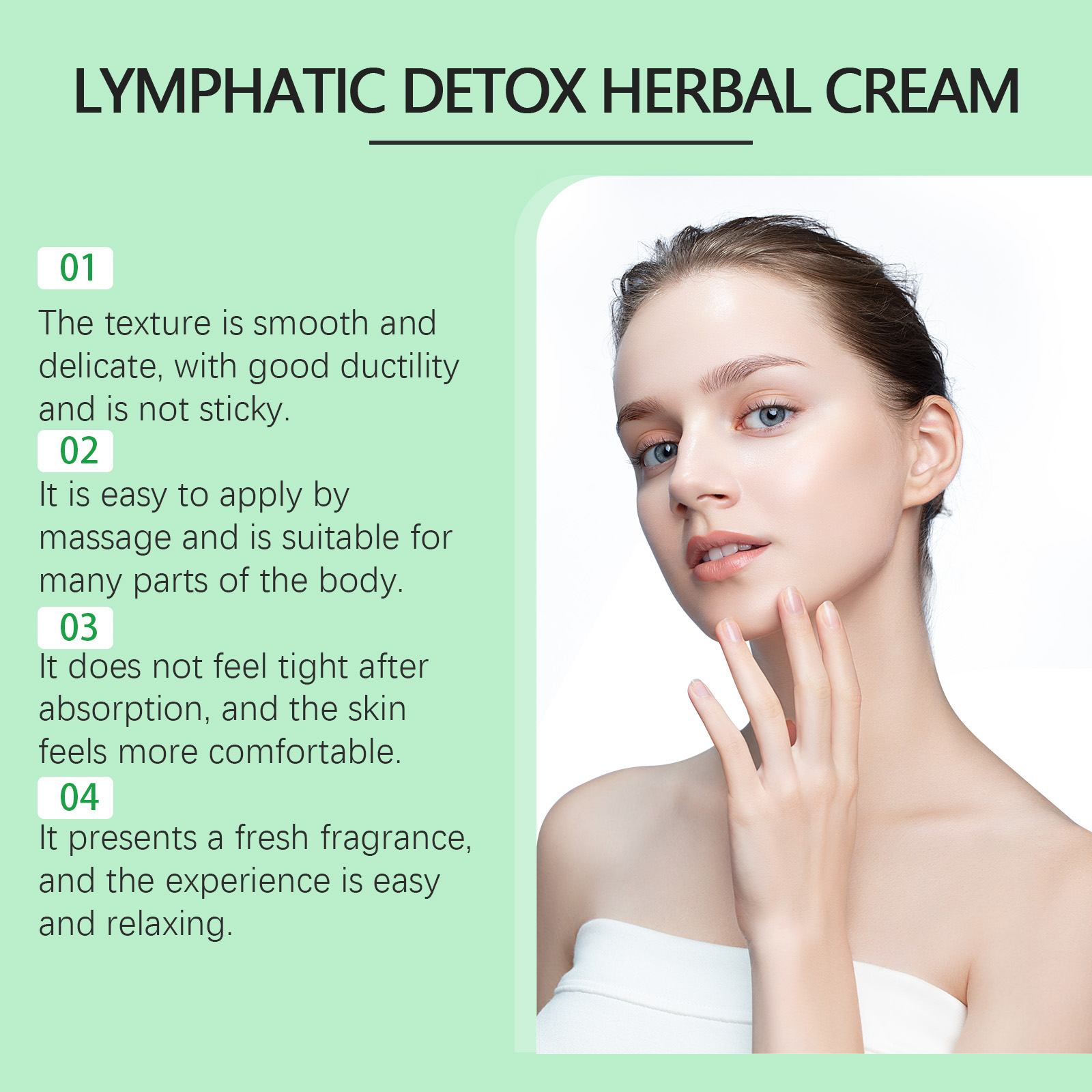 Herbal Body Care Cream Mild Gentle Hydrating Comfort Daily External Massage Skin Protection