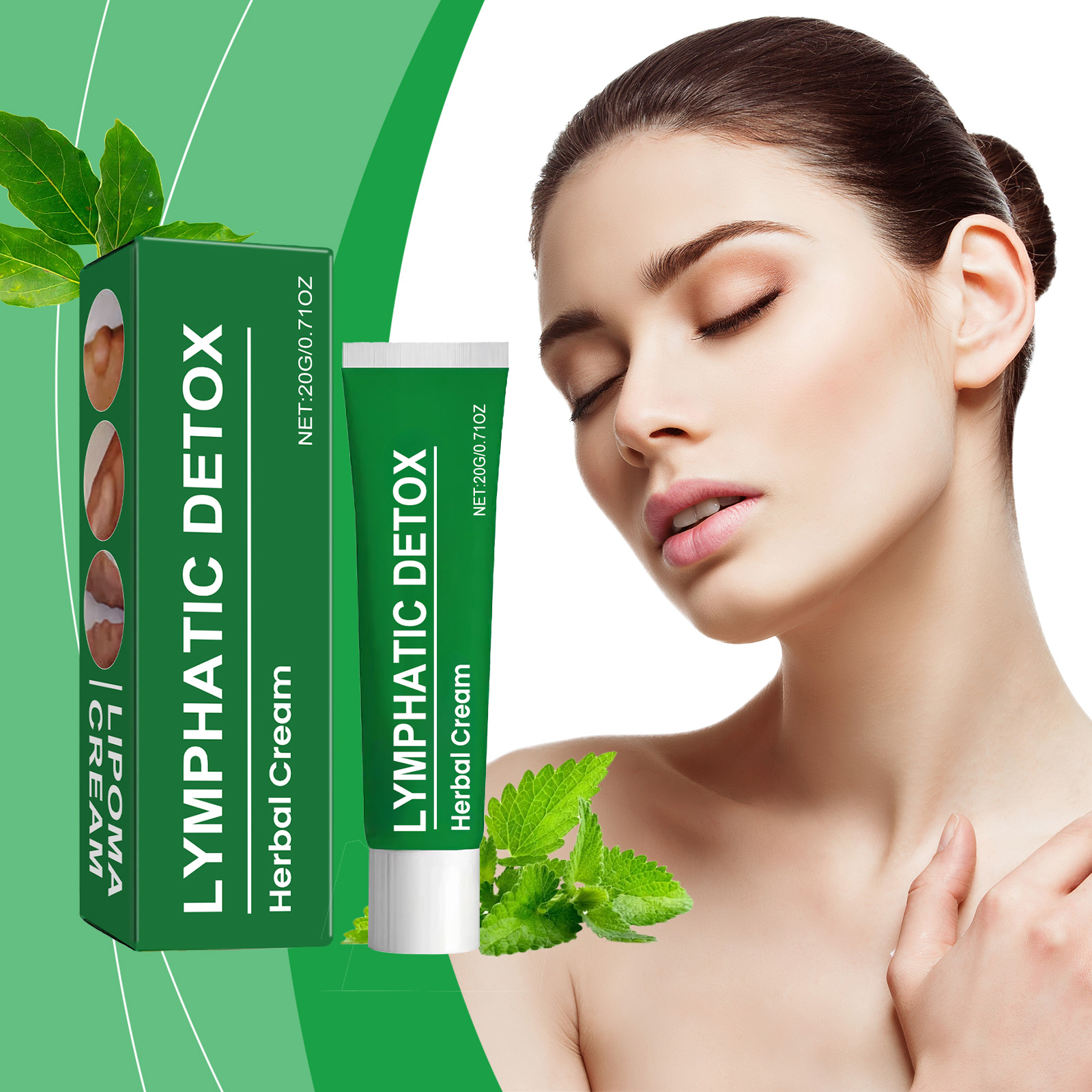 Herbal Body Care Cream Mild Gentle Hydrating Comfort Daily External Massage Skin Protection
