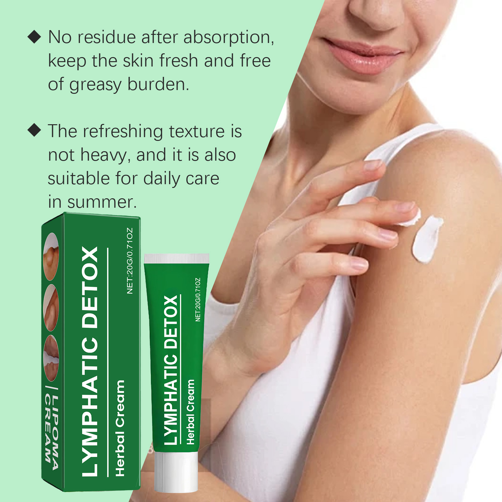 Herbal Body Care Cream Mild Gentle Hydrating Comfort Daily External Massage Skin Protection
