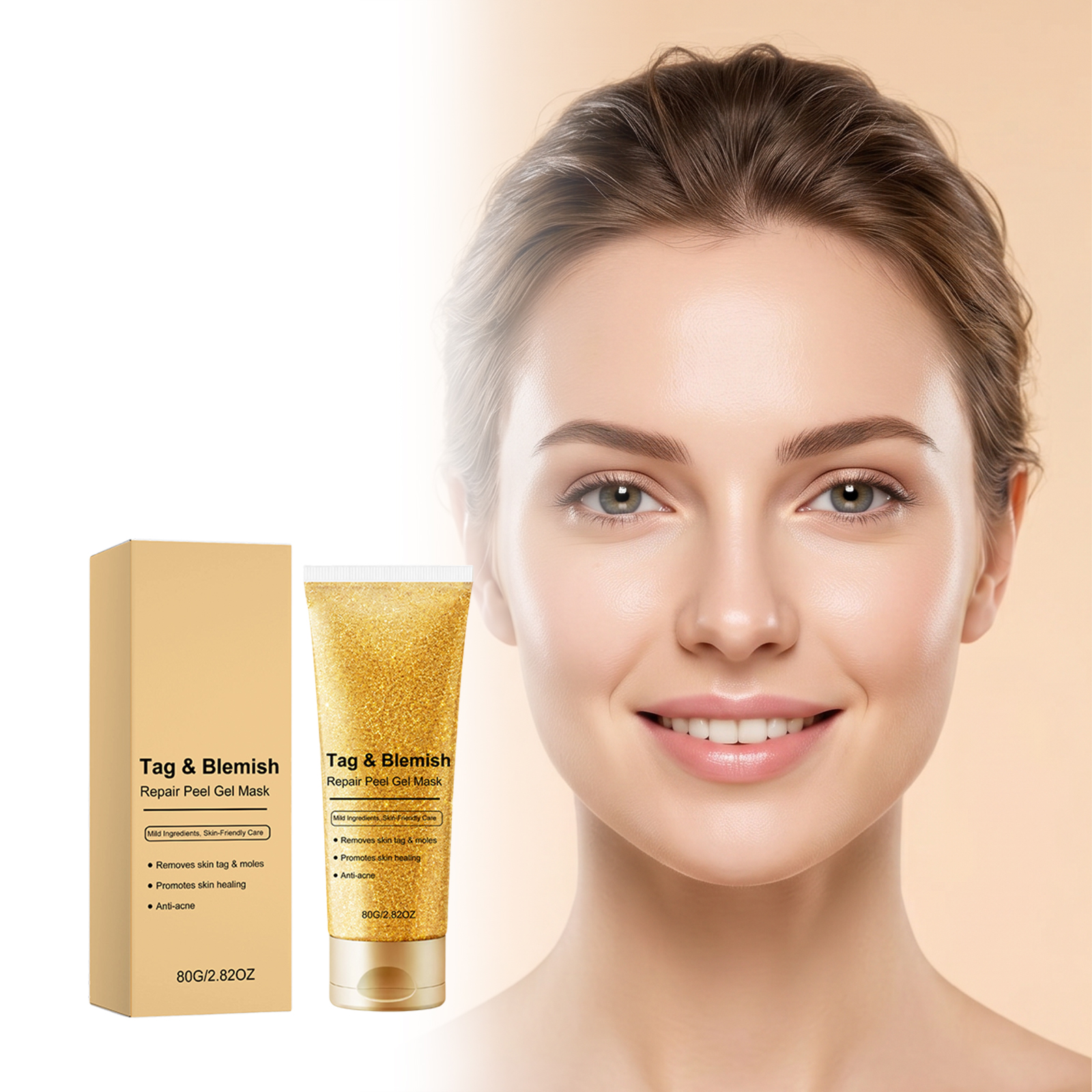 Exfoliating Smear Mask Mild Nourishing Hydrating Moisturizing Delicate Cleansing Facial Skin Care Treatment