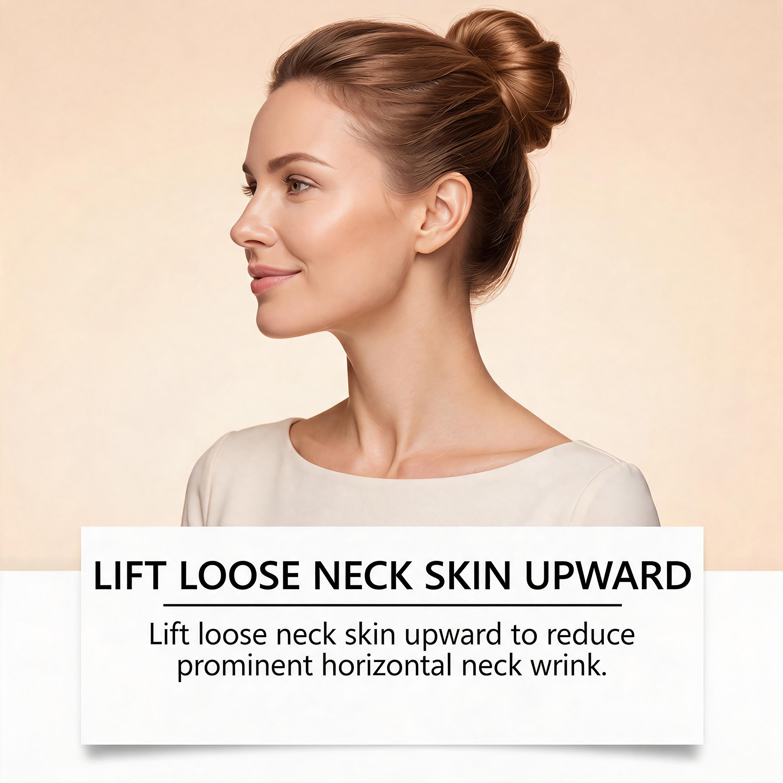 Neck Care Patch Soft Skin Friendly Adjustable Fit Smooth Hydrate Fit Neck Face Contour Protect Skin