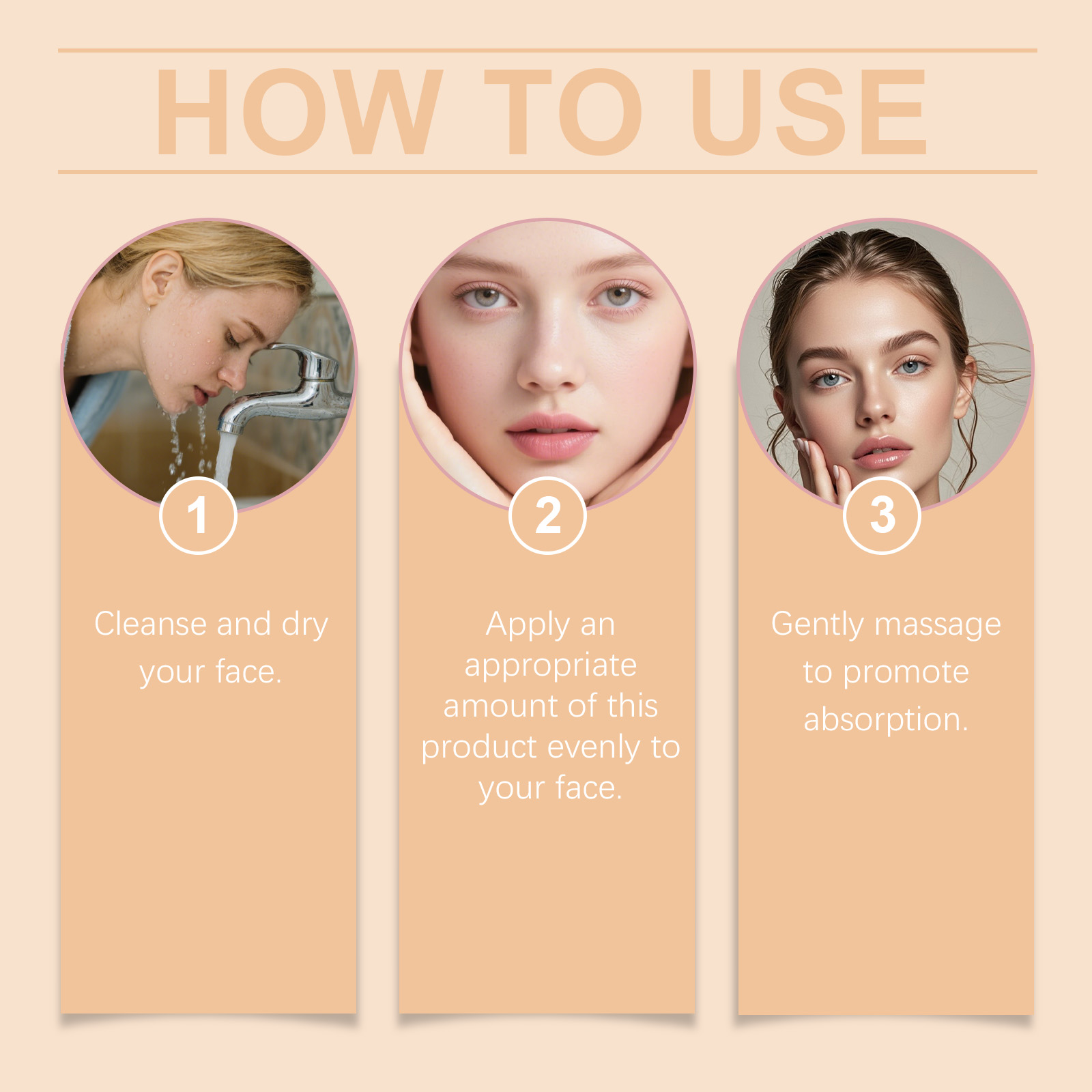 Moisturizing Cream Mild Formula Gentle Skin Care Light Texture Fast Absorption Daily Facial Soft Protection