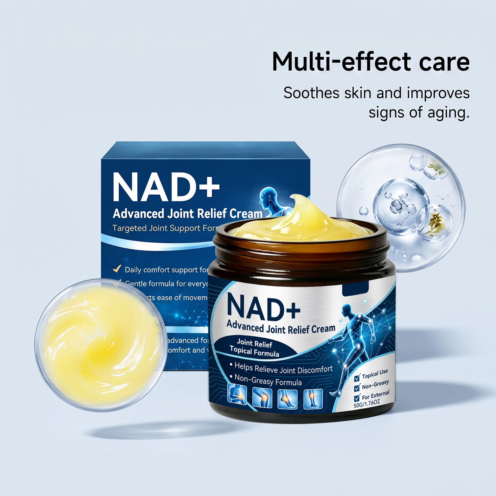 Joint Care Cream Moisturizing Light Delicate Absorbent Mild Comfortable Body Joint Skin Massage