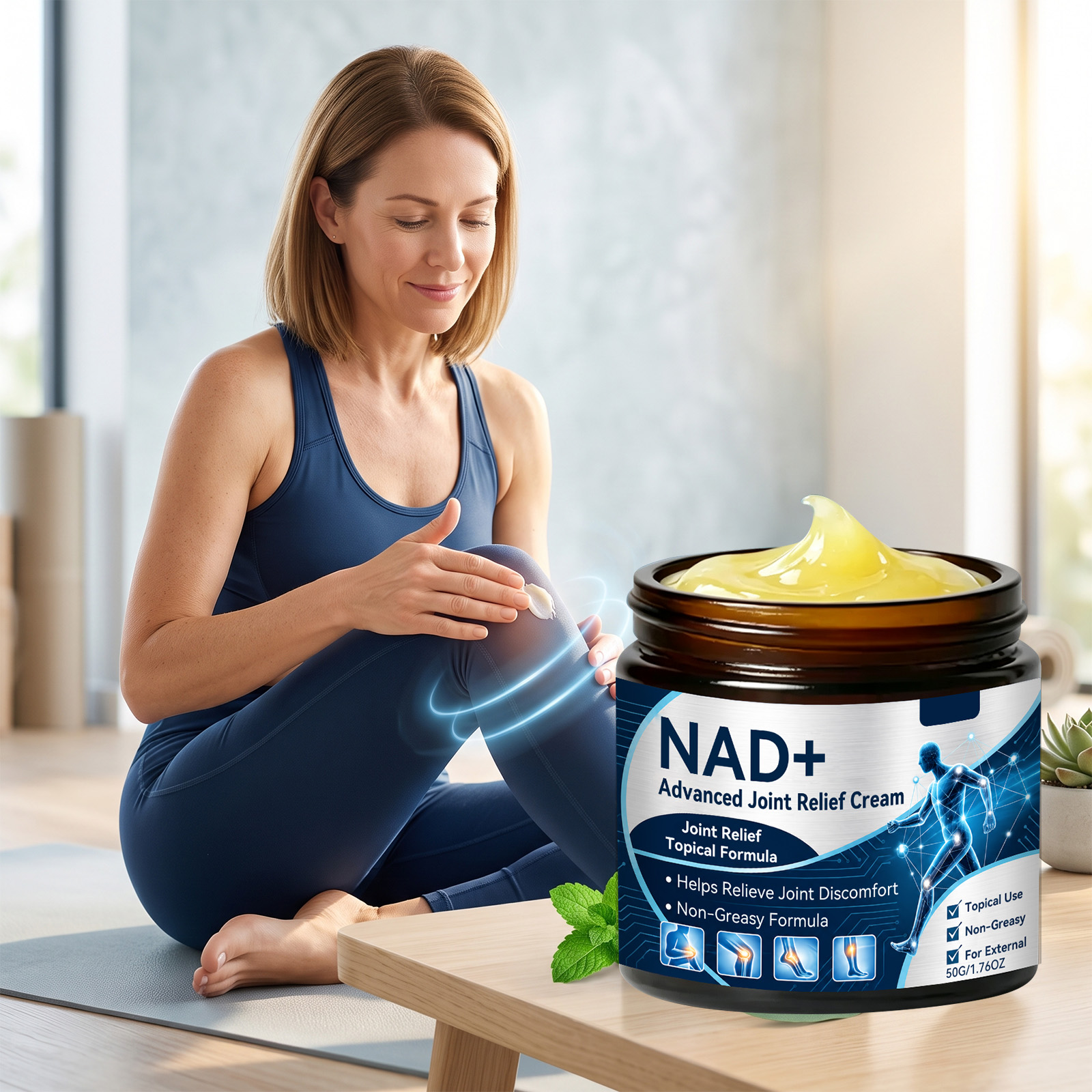 Joint Care Cream Moisturizing Light Delicate Absorbent Mild Comfortable Body Joint Skin Massage