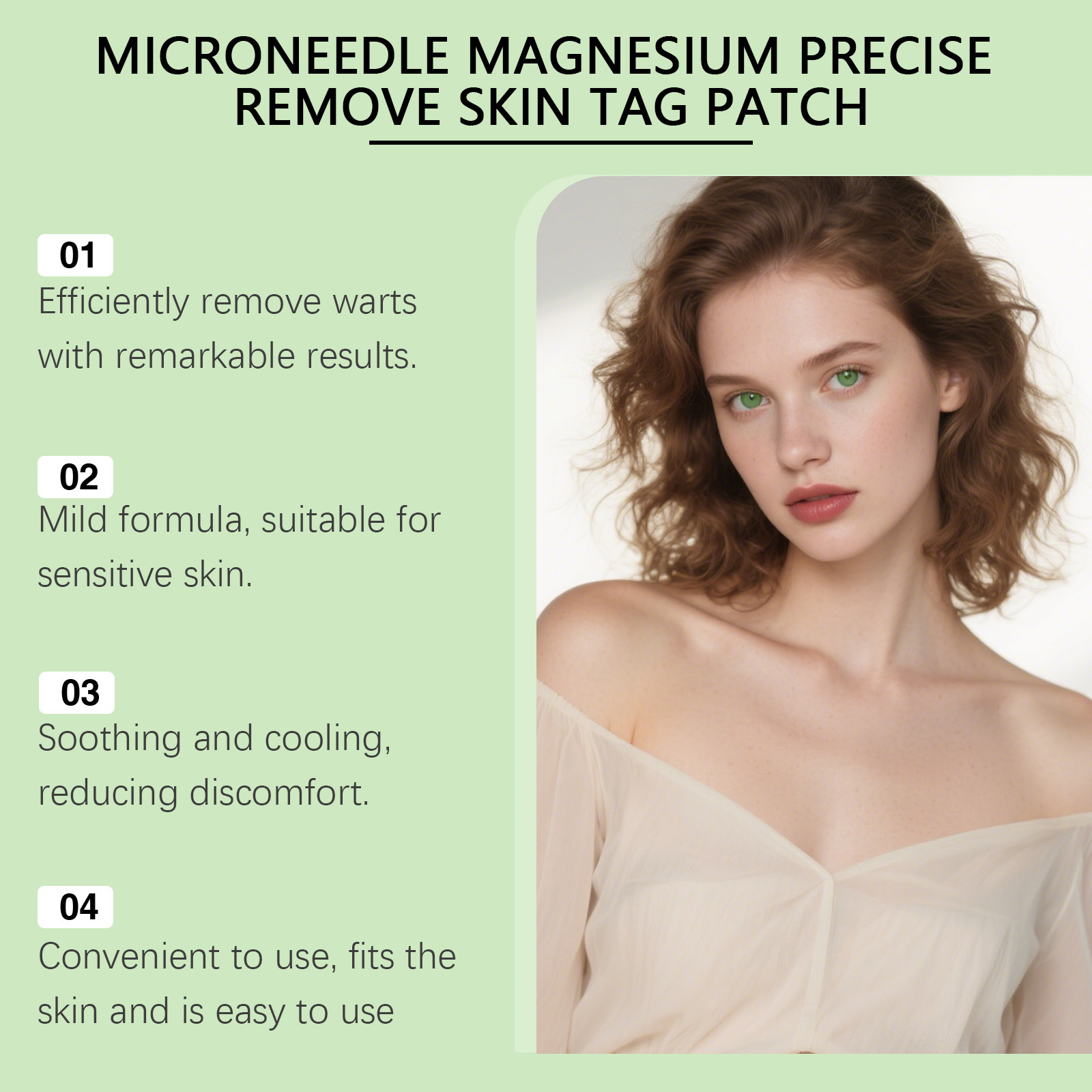 Cleaning Beauty Patch Mild Gentle Clean Moisturize Delicate Skin Body Face External Use Skin Care