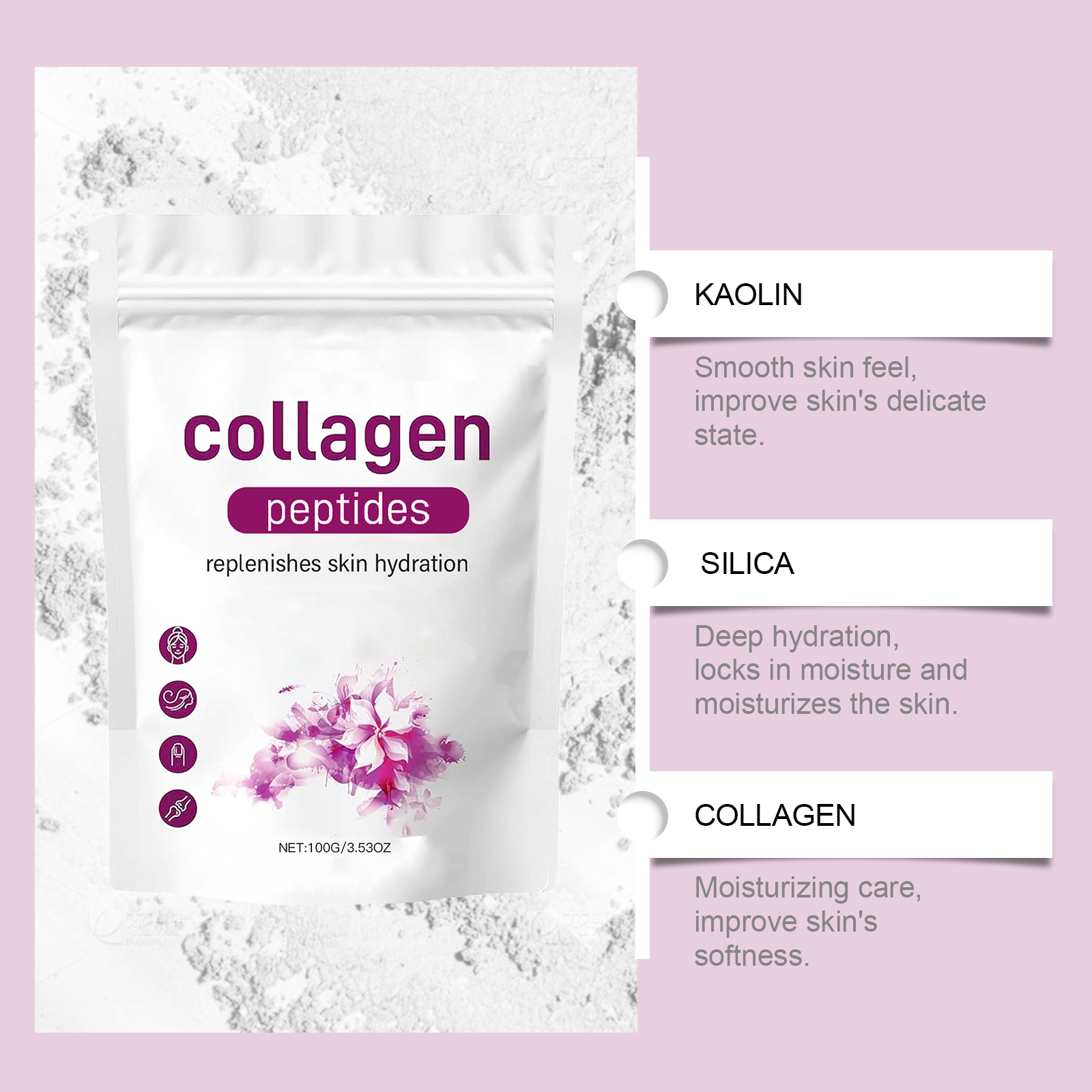 Brightening Moisturizing Smearing Mask Gentle Nourish Hydrate Replenish Firm Smooth Facial Skin Care