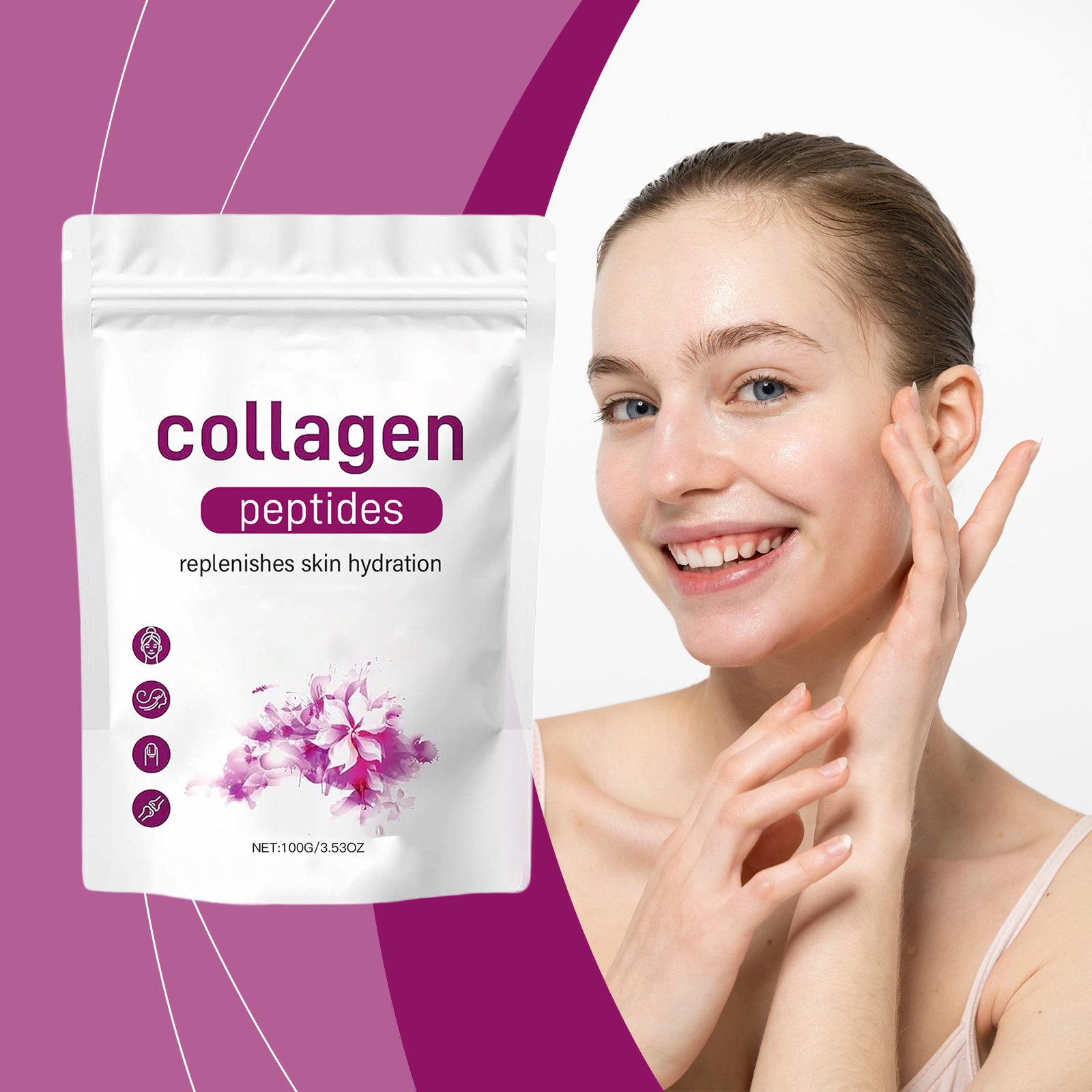 Brightening Moisturizing Smearing Mask Gentle Nourish Hydrate Replenish Firm Smooth Facial Skin Care