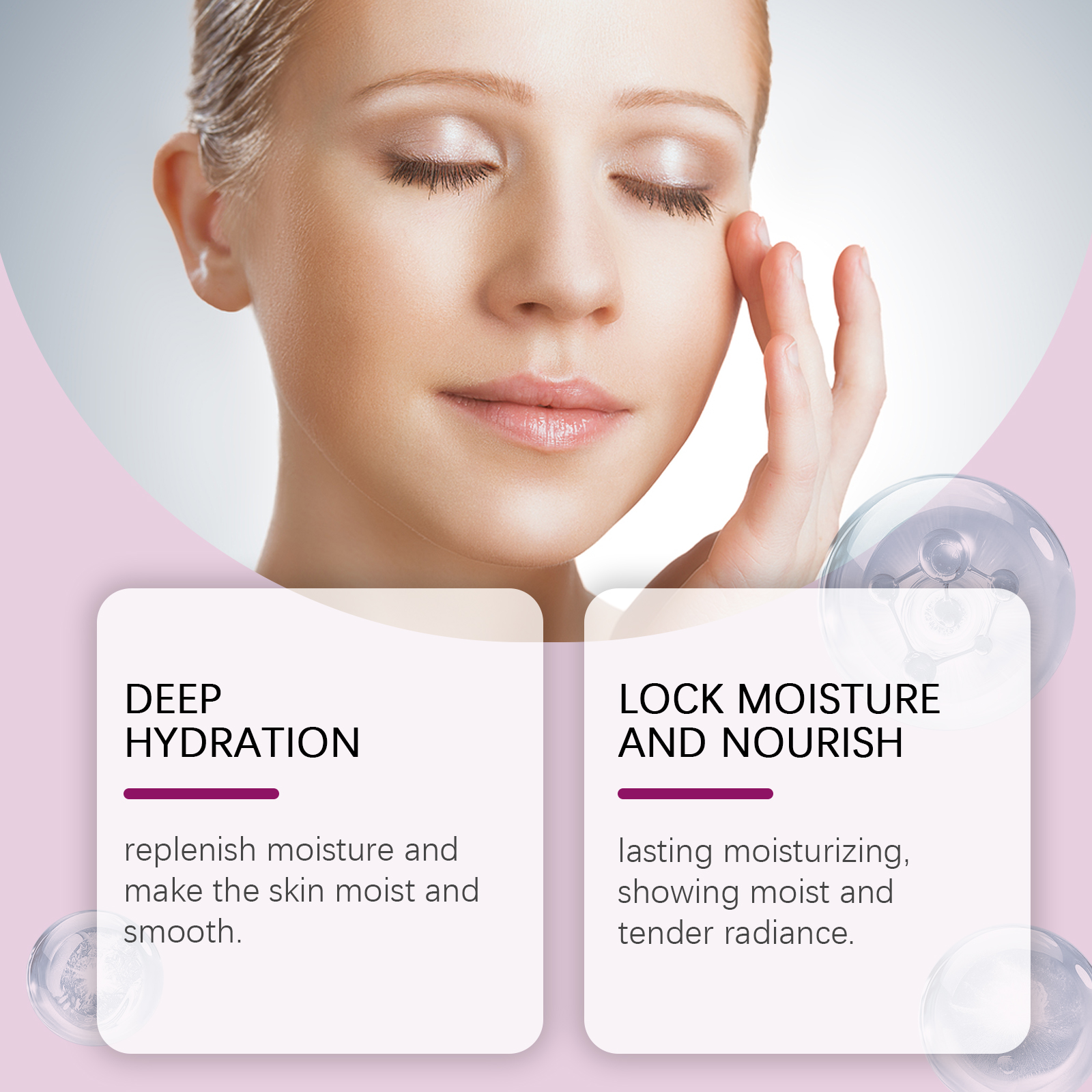 Brightening Moisturizing Smearing Mask Gentle Nourish Hydrate Replenish Firm Smooth Facial Skin Care