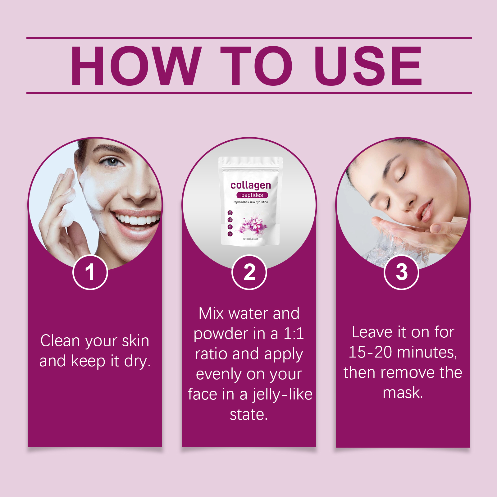 Brightening Moisturizing Smearing Mask Gentle Nourish Hydrate Replenish Firm Smooth Facial Skin Care