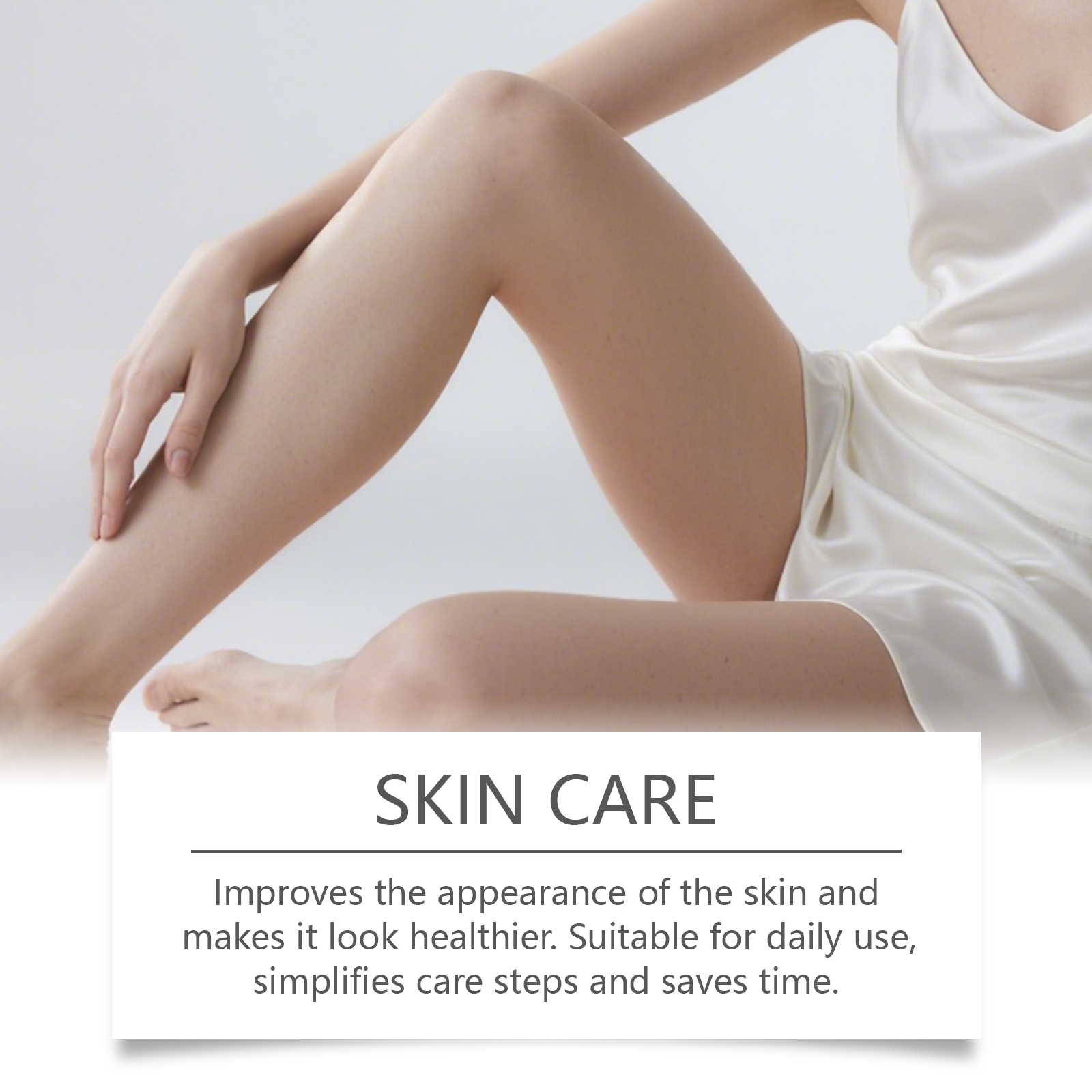 Leg Care Cream Mild Ingredients Nourish Leg Skin Comfort Daily Massage Smear Care