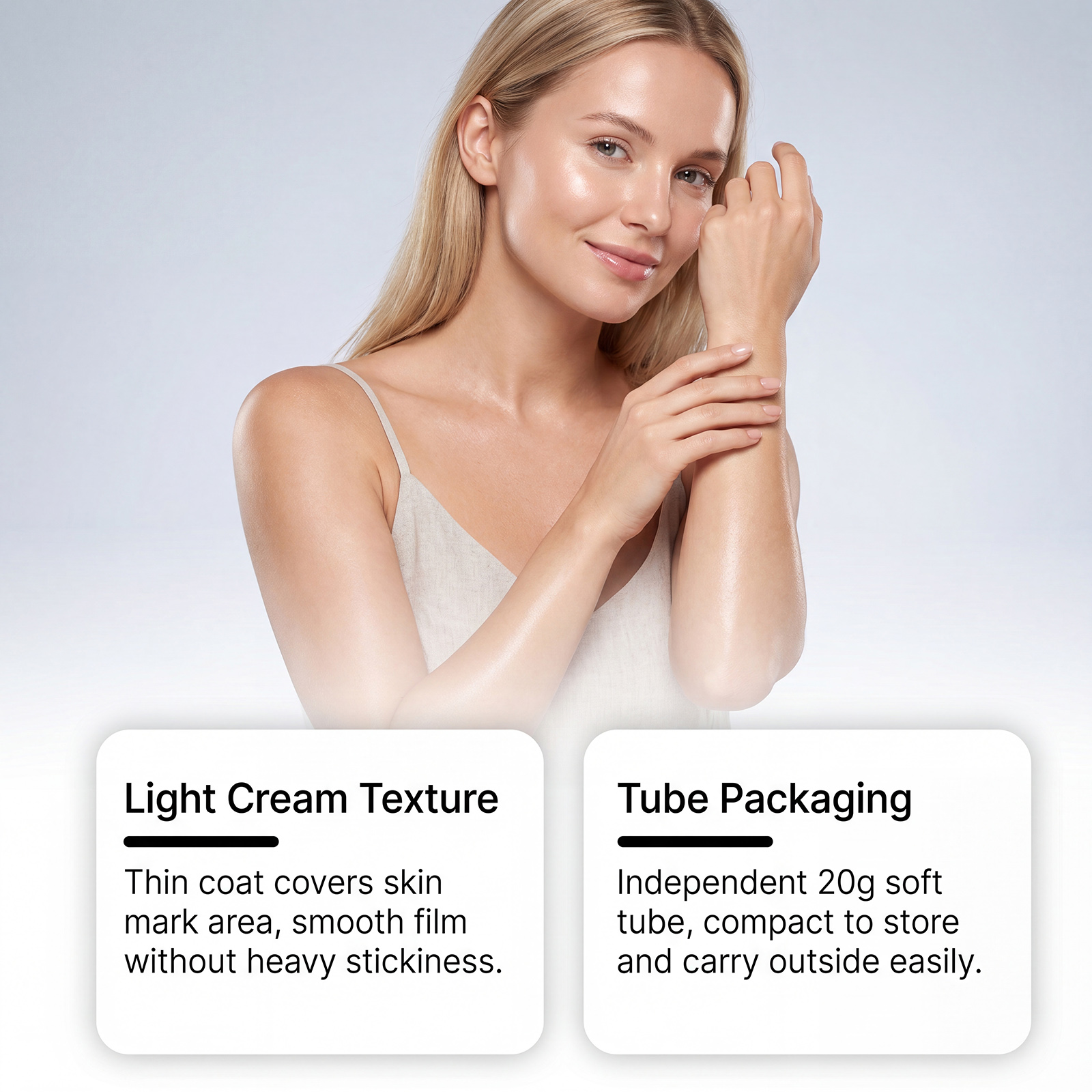 Silicone Care Gel Smooth Mild Texture Friendly Traceless Daily Skin External Smear Lotion