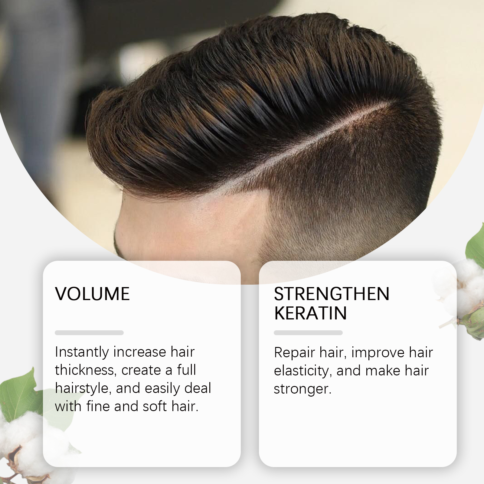 Hair Styling Powder Boosts Curls Holds Shape Smooths Frizz Adds Natural Shine Non Greasy For All Hair Types