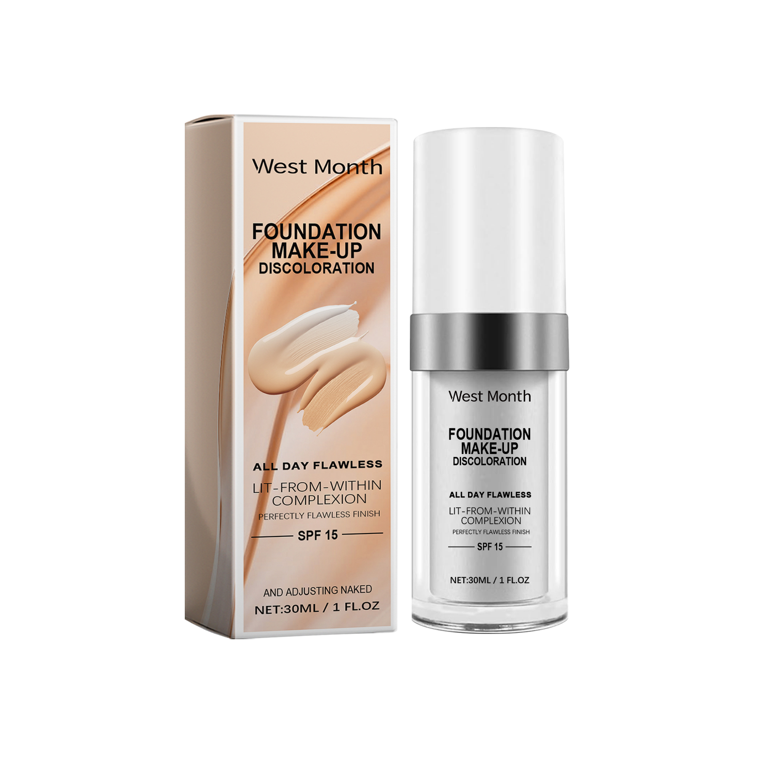 Temperature Change Concealer Foundation Moisturizing Natural Concealing Long Lasting Hydrating Non Transfer Makeup Base