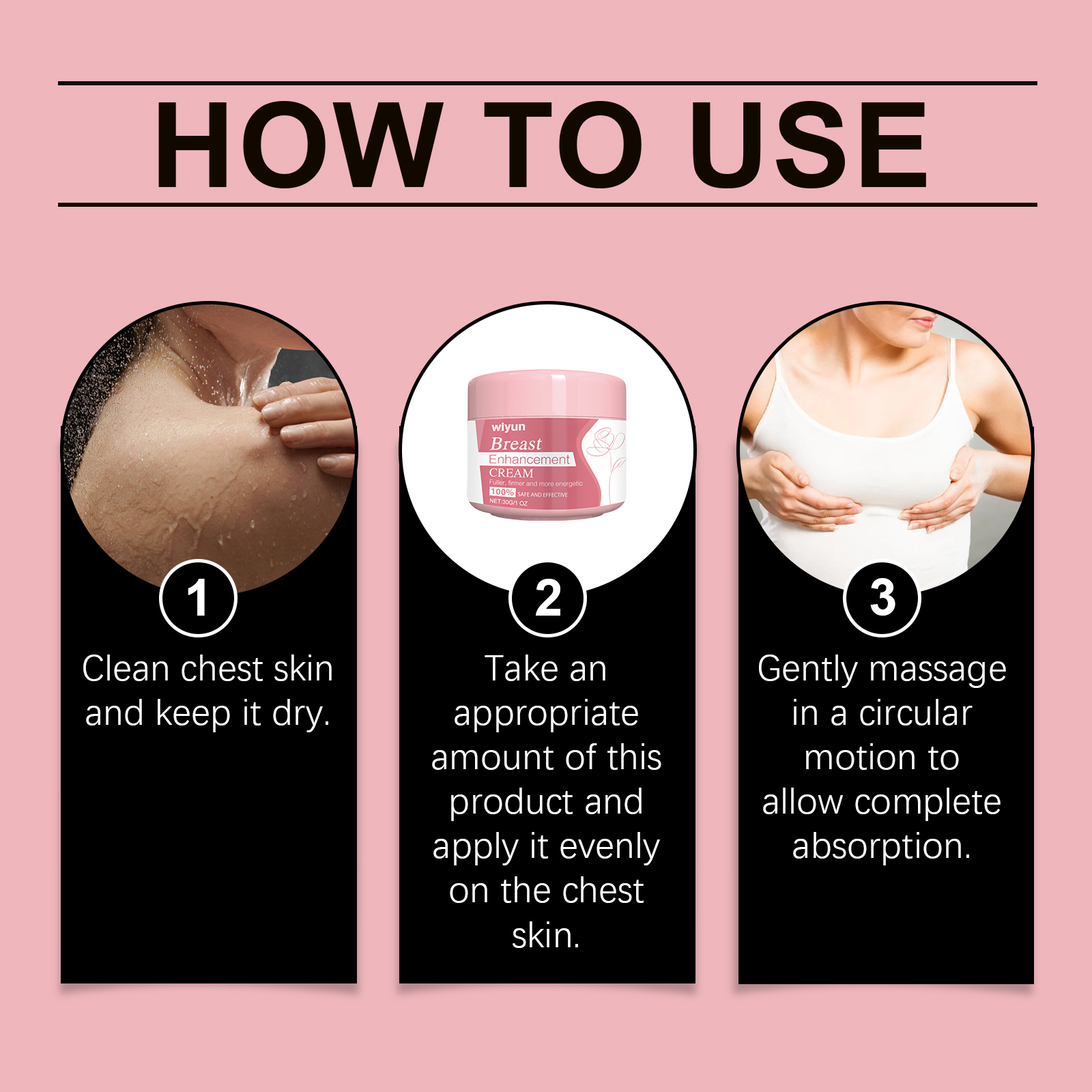 Breast Moisturizing Lotion Nourish Elastic Skin Care Massage For Chest Body Breast Tissue