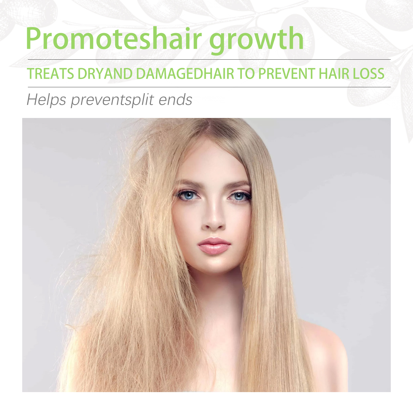 Rosemary Hair Oil Nourishing Smoothing Frizz Control Heat Protection For Dry Damaged Hair Daily Scalp And Strand Treatment