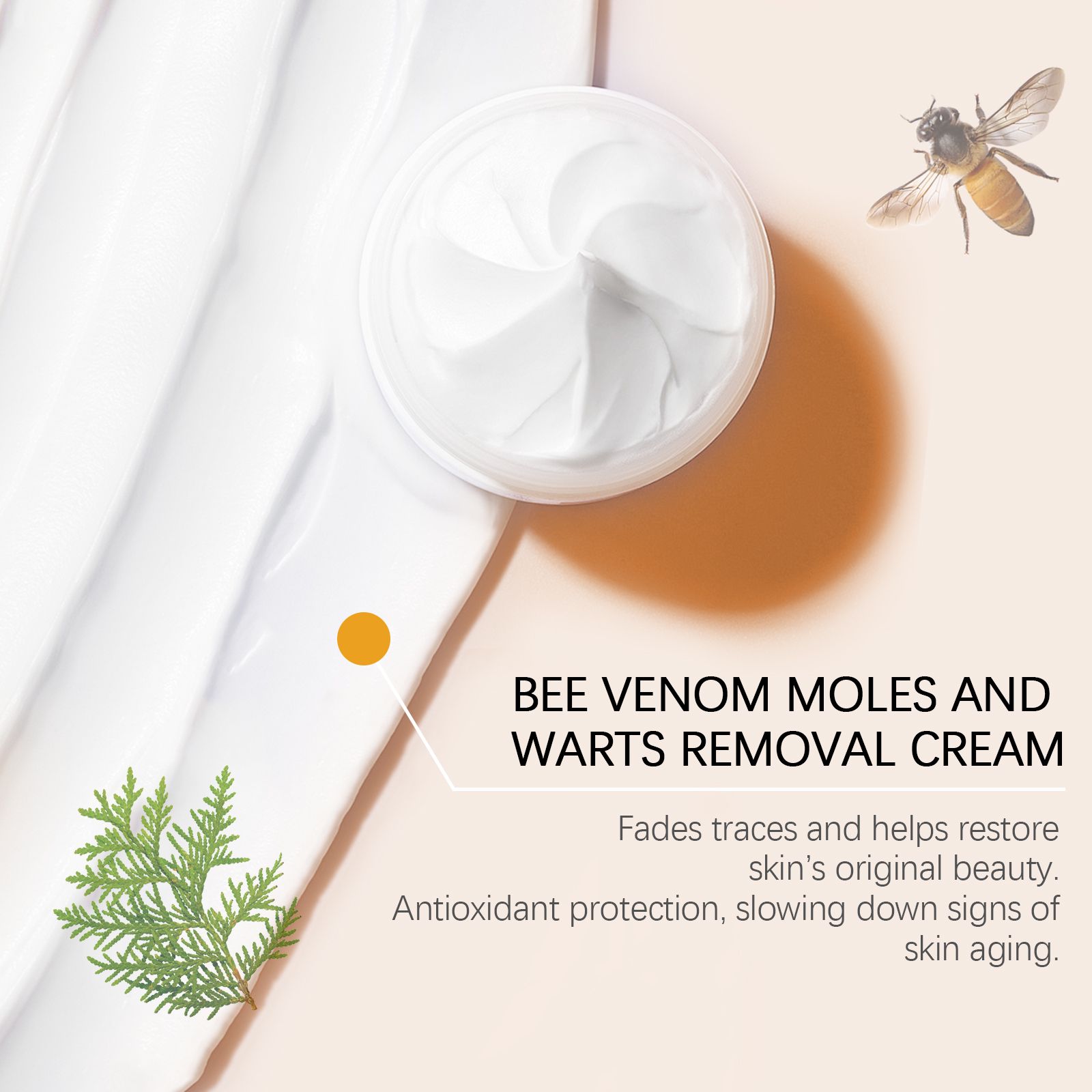 Bee Venom Skin Tag Remover Cream Gentle Cleansing For Warts And Skin Tags Daily Care