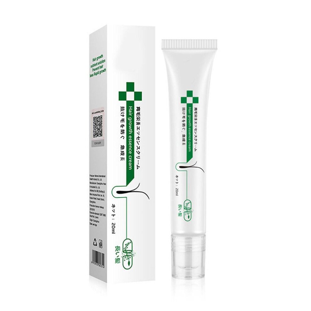 Hair Line Growth Serum Derma Scalp Triple Roll Hair Anti Products Hair Essence Massager Regrow Loss Hair Fast 20ML