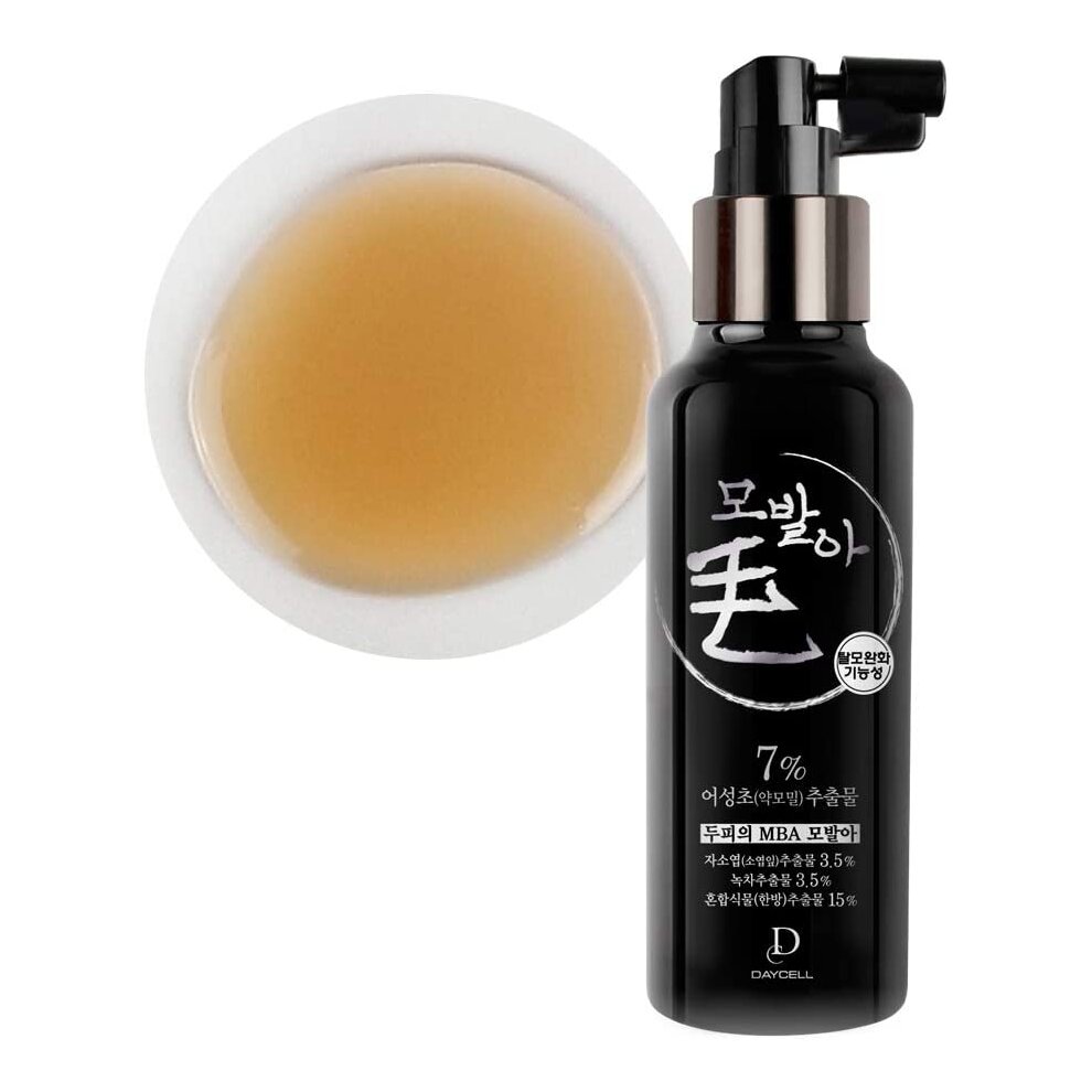 Daycell MOBALA Korean Natural Herbal Hair Repair Regrowth and Scalp Skin Dandruff Treatm for Hair Loss Prevention 150ml