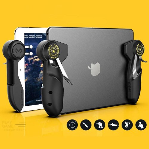 MobileGame Controller PUBG For Ipad Tablet Six Finger Game Joystick Handle Aim Button L1