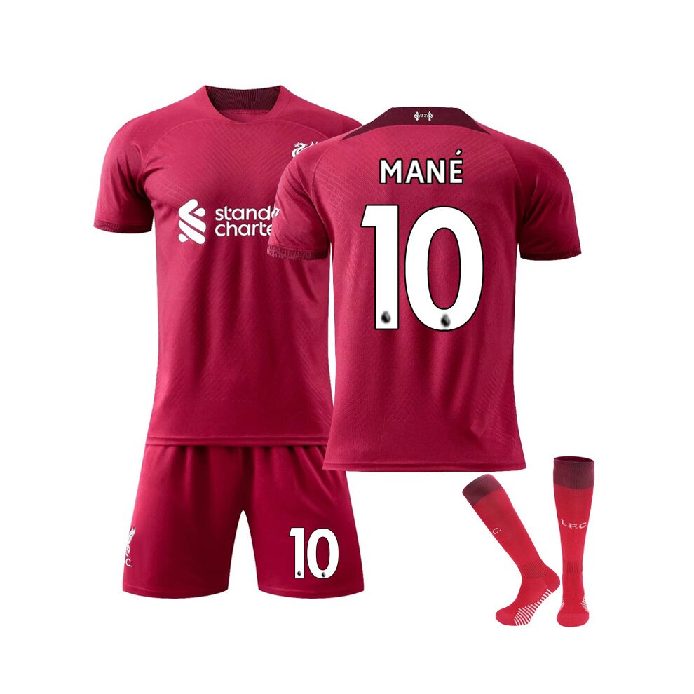 (MANE 12~13 Years) 22-23 Kids Boys Football Kits Boys Soccer Training Suits Jersey