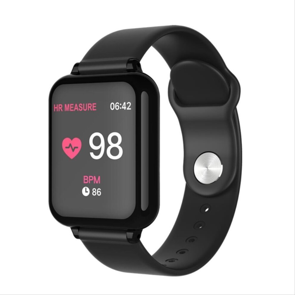 (Pink) Women Bluetooth Smart Watch Fitness Track Bracelet