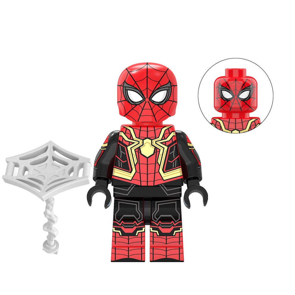 MiniFigures Spiderman Dr Strange Green Devil Toys Fit Lego 8PCS Set.