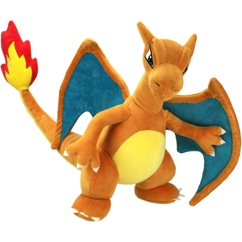 Pokémon Charizard 30cm Plush Toy All Star Collection Stuffed Battle Feature Figure Toys