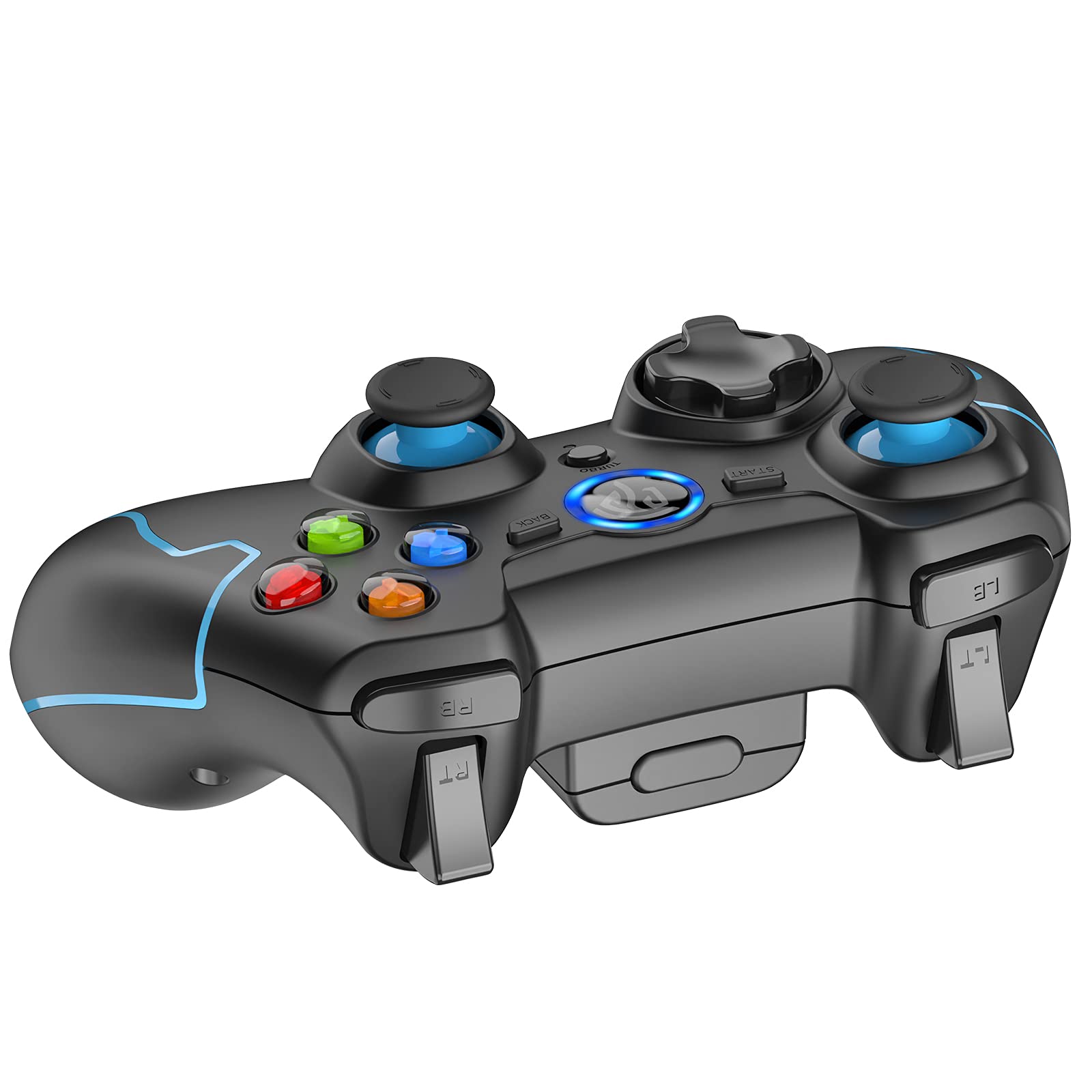 Wireless Game Controller 2.4G Wireless Game Joystick Handle Portable Gamepad for PS3 PC Windows Vista Telsa Steam Nintendo Switch Android Phone or Tablet TV or TV Box Dual Shock
