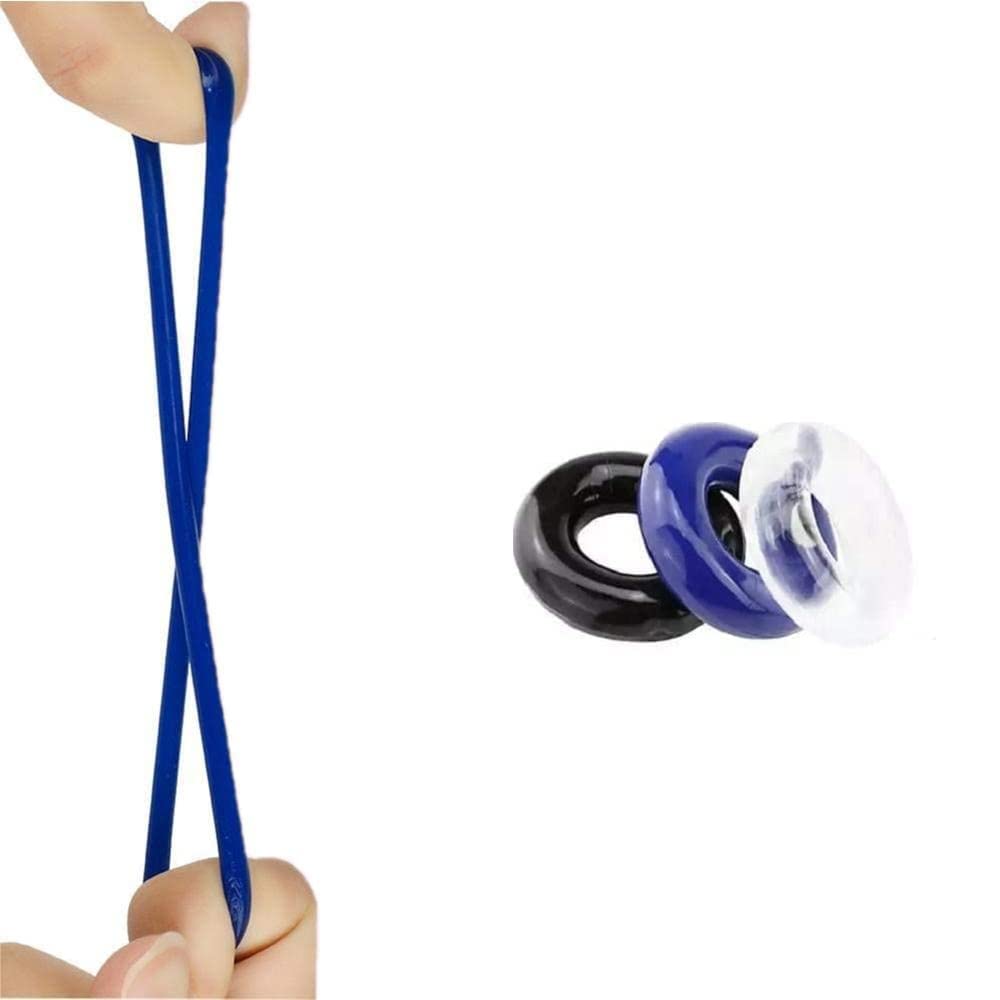 Cock Ring Adult Sex Toys for Male Longer Lasting Erection Enhancing Couples Sexual Pleasure Personal Massage 3PCS