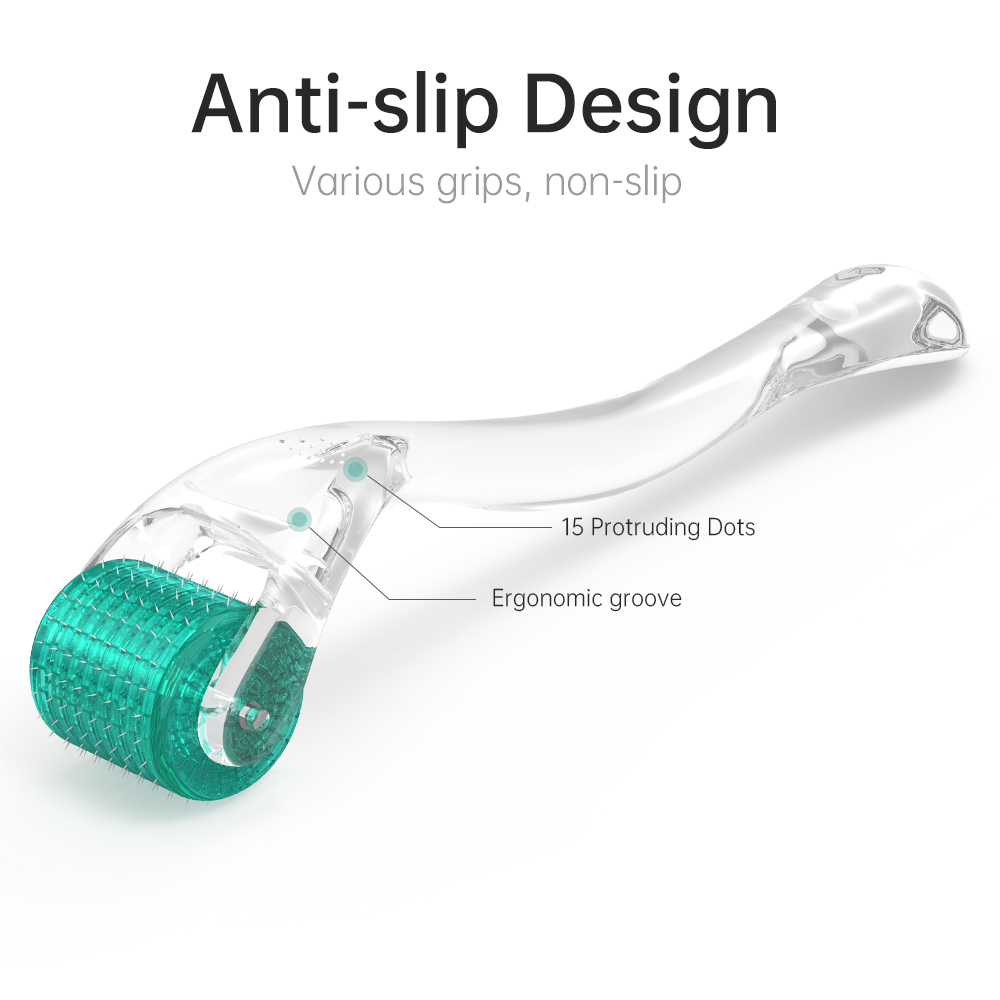 (0.2mm) Derma Roller DRS 192 Face Massage Roller Titanium Microneedling Roller for Stimulate Beard