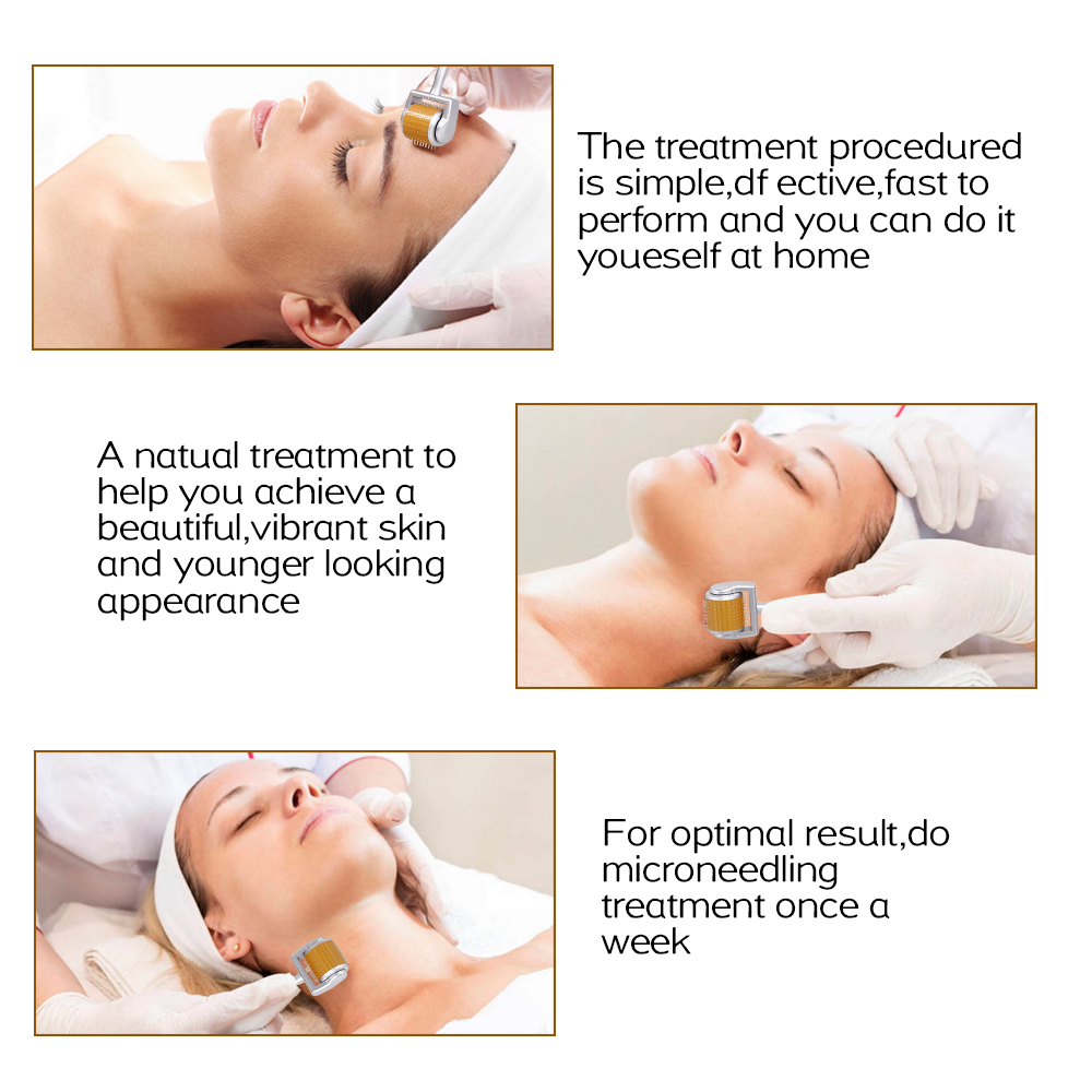 (0.2mm) Microneedle GTS 192 Derma Roller Hair and Scalp Roller  Facial Skin CareTool for Dormant Scalp Follicles Stimulates Healthy Hair Growth Suitable for Men and Women