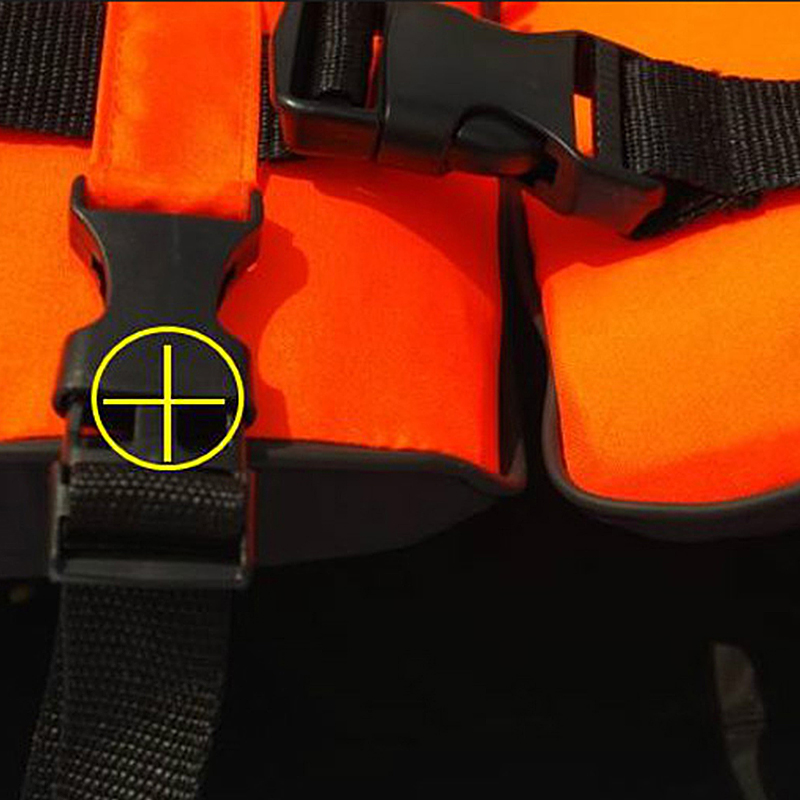 (Orange S) Life Jacket Adult Kids Unisex Life Vest Neoprene Lifejackets Buoyancy Aids Comfortable Adjustable for Motorboat Boating Kayaking Floatation Device Diving Swimming Fishing  Surfing Outdoor WaterSports