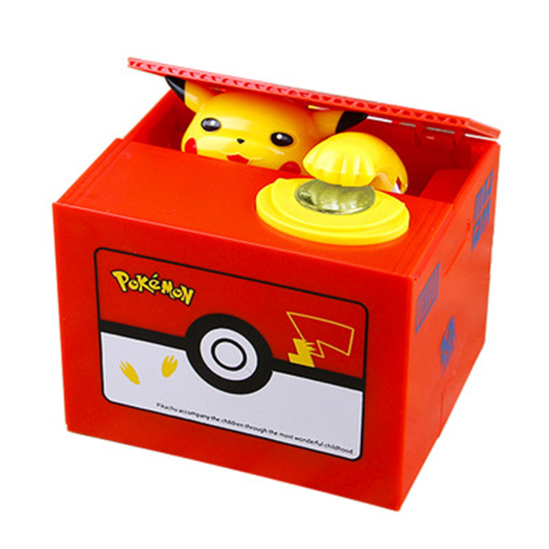 Electronic Pokemon-style Pikachu Money Box With Music