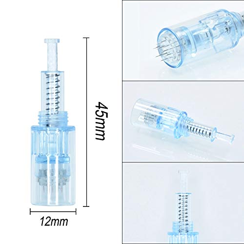 (12Pin) Dr. pen X5 Cartridges Dermapen Disposable  Needle Cartridges Screw Slot 10 PCS