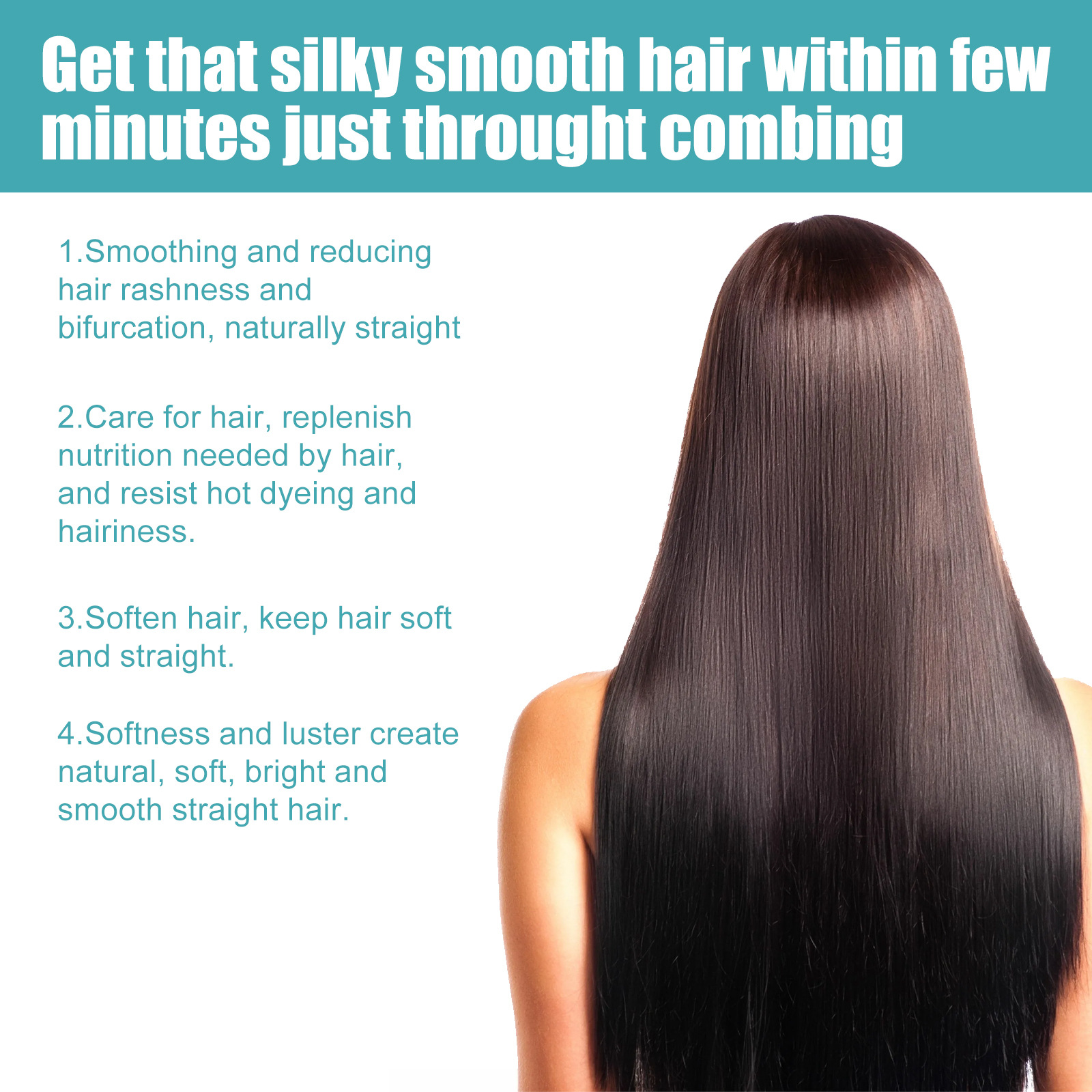 Hair Straightening Cream Hair Straightener Lotion Nourishing Fast Smoothing for Short-Tempered Open Fork Repair And Mainte Damaged Hairnance 60ml