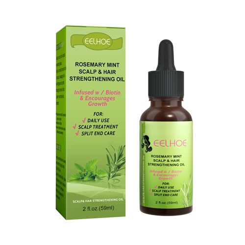 Hair Follicle Hair Spray Mint Plant Extract Essential Hair Oil Ginger Hair Nutrient Solution Hair Nutrient Solution Repairing Damaged Frizz Dry Hair