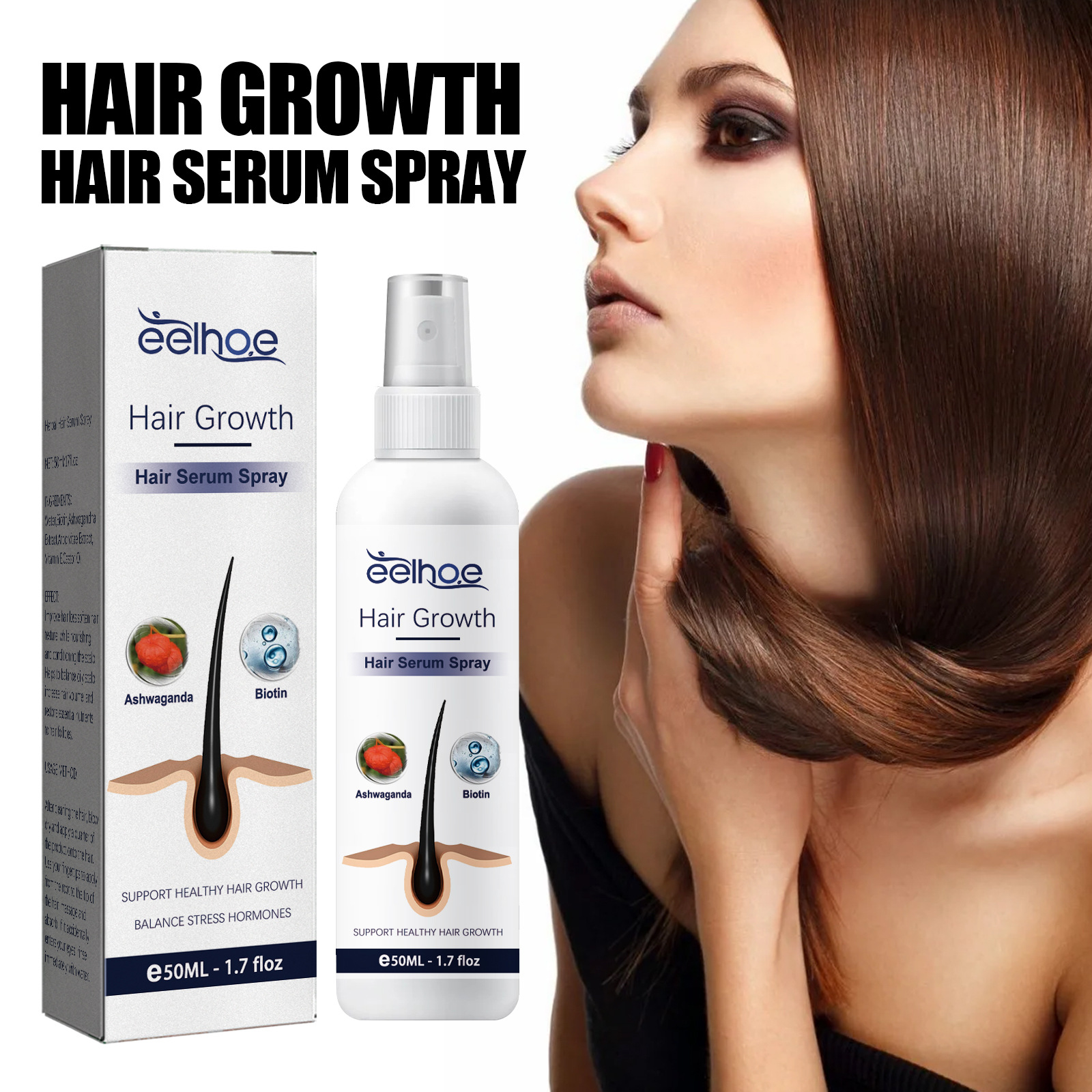 Herbal Hair Care Essential Oil Root Care Essential Serum Hair Strengthen Anti Hair Loss Dense Hair