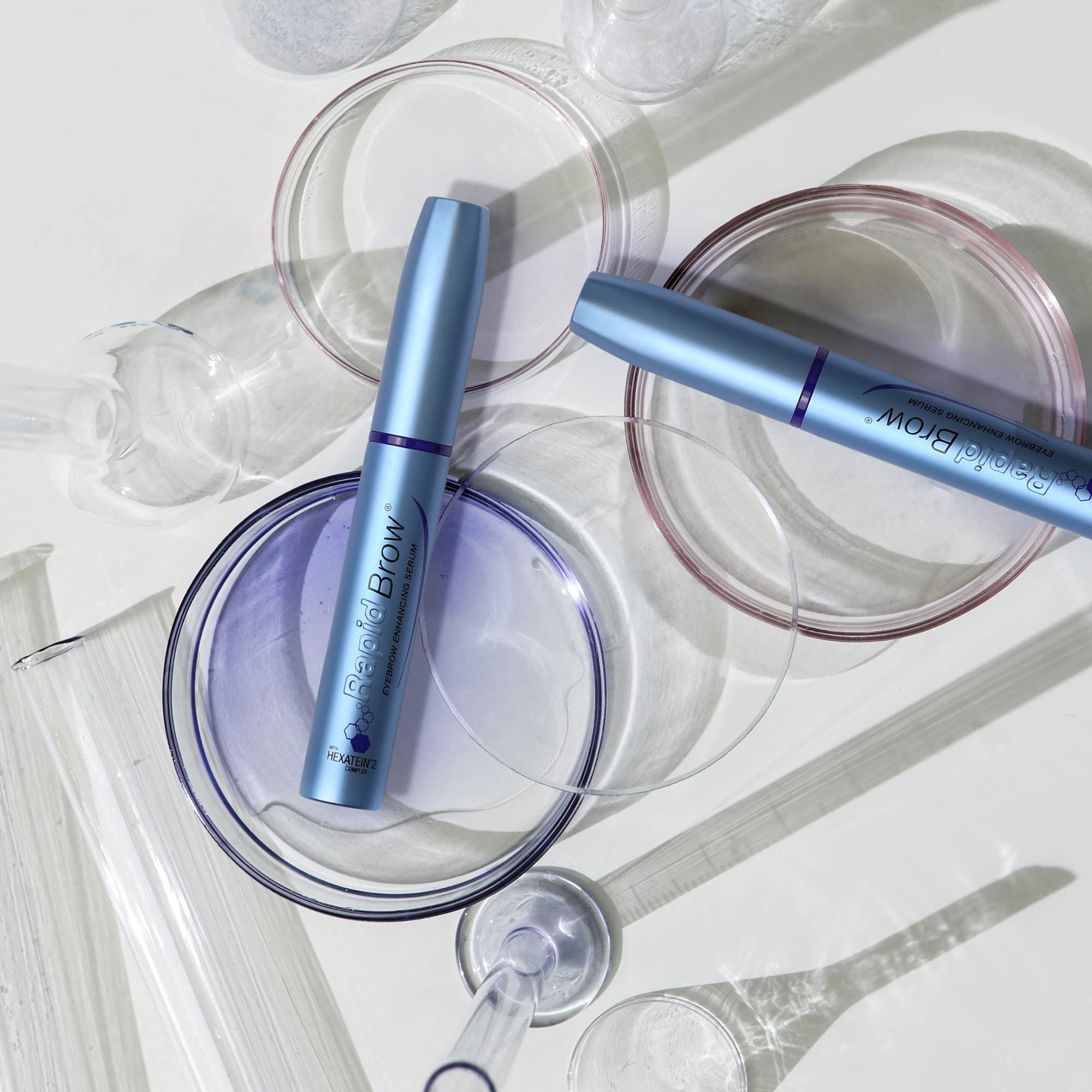 RapidBrow Eyebrow Enhancing Serum for Thicker Fuller and Healthier Looking Brows a Deeply Nourishing and Scientifically Inspired Formula