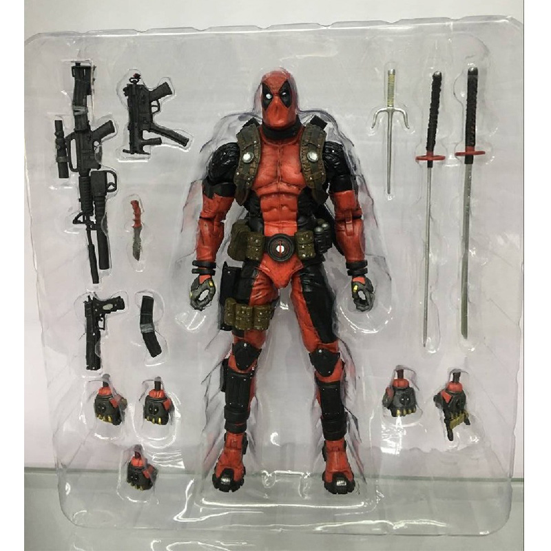 NECA Marvel Deadpool PVC 8inch Action Figure Model Gift
