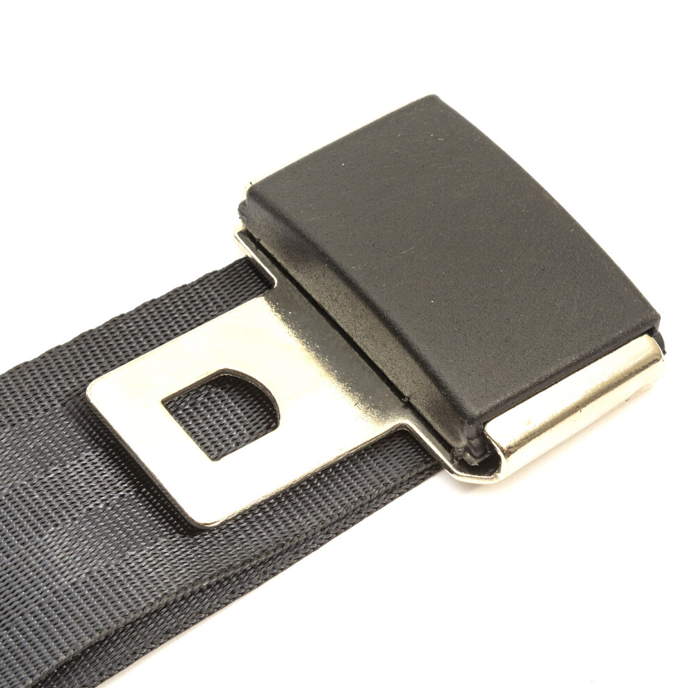 Adjustable Static Lap Seat Belt Universal 2 Point Safety Harness Strap Seatbelt