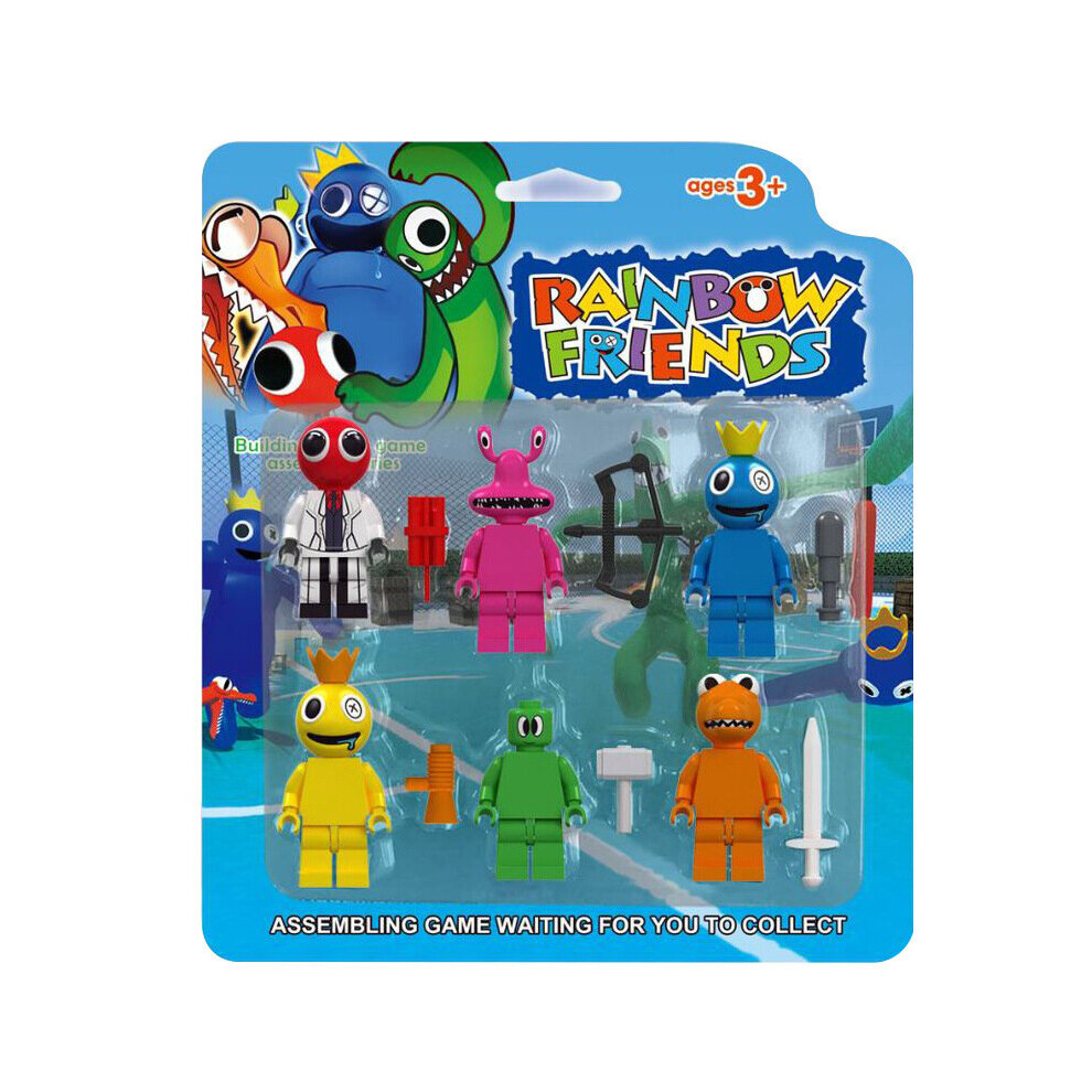 Rainbow Friends Building Blocks Toy Action Figure Kid Boys Girls Birthday Gift