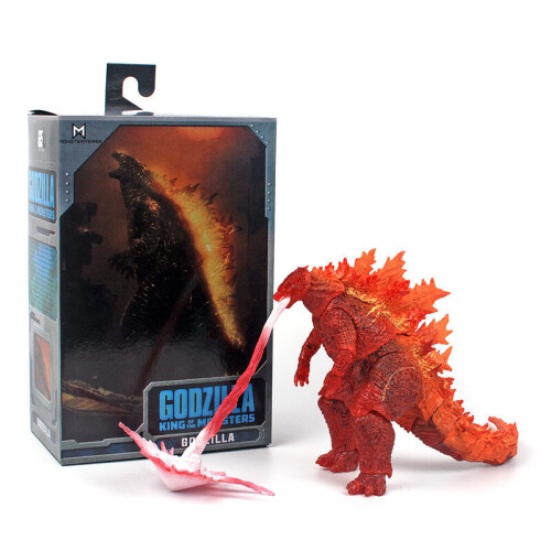 Godzilla King of The Monsters vs Kong Nuclear Jet Action Figures Model Toy Gifts